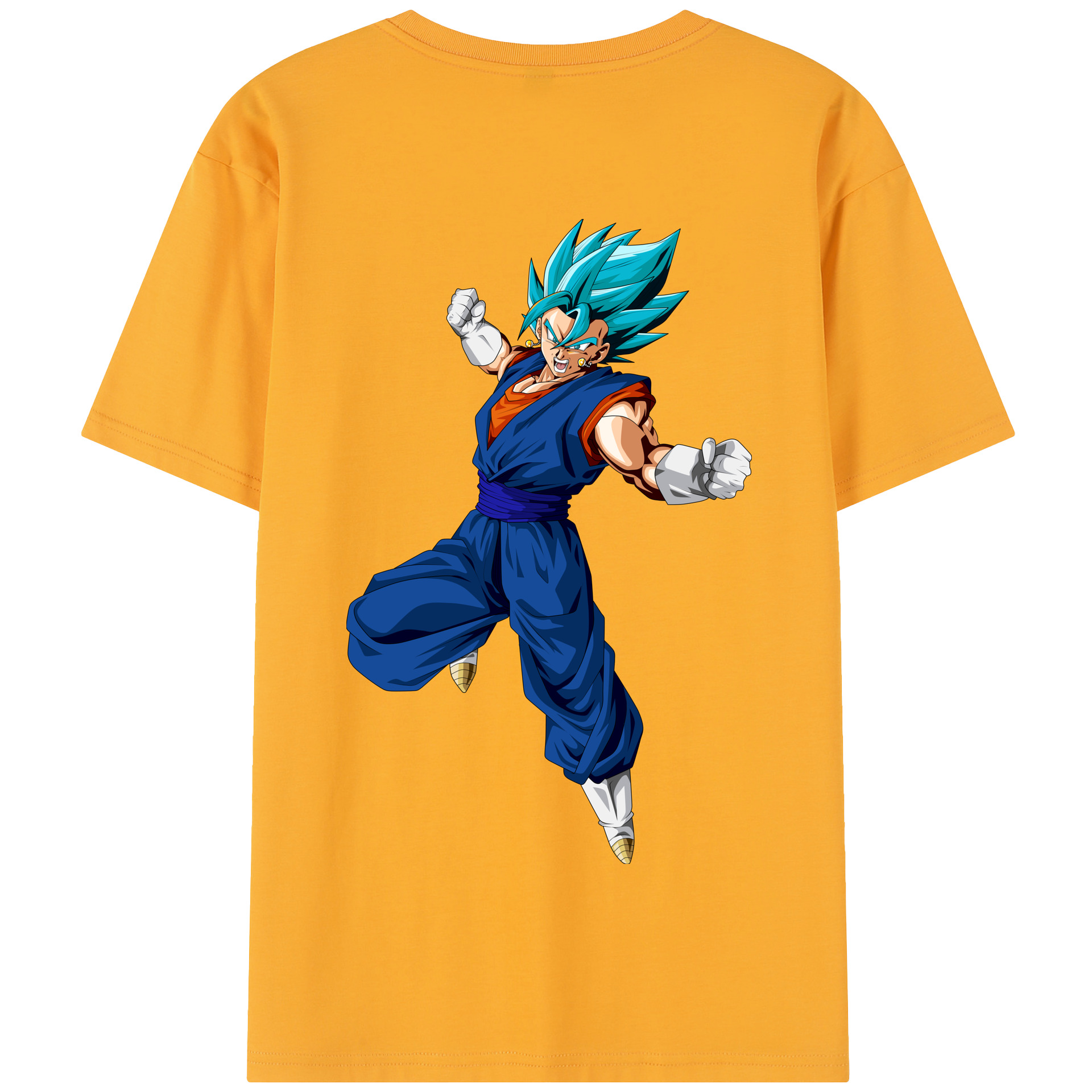 （画像用） ドラゴンボール ベジット DRAGON BALL Vegetto 綿100％半袖Tシャツ（背面プリント）