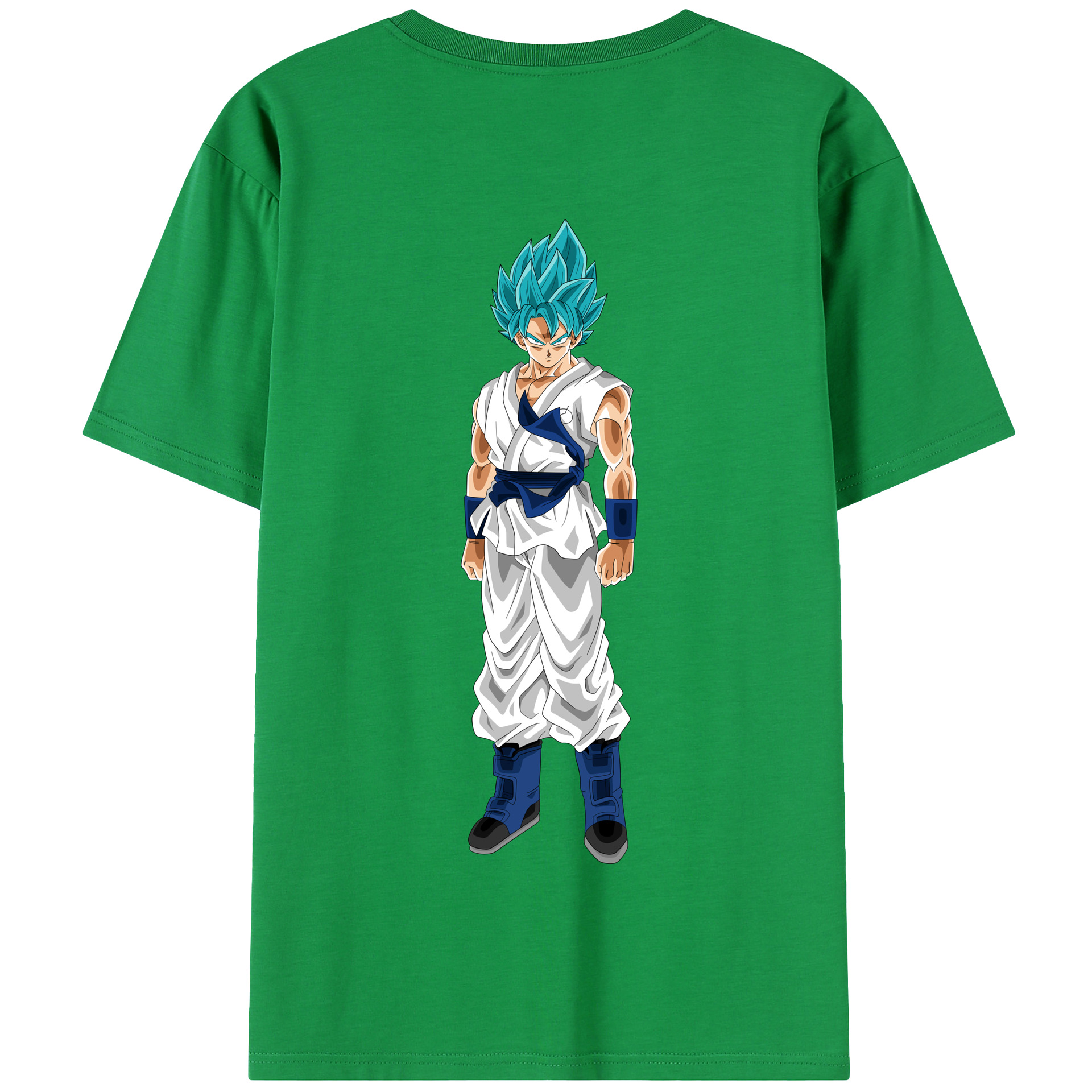 （画像用） ドラゴンボール 孫 悟飯（そんごはん）DRAGON BALL Son Gohan 綿100％半袖Tシャツ（背面プリント）