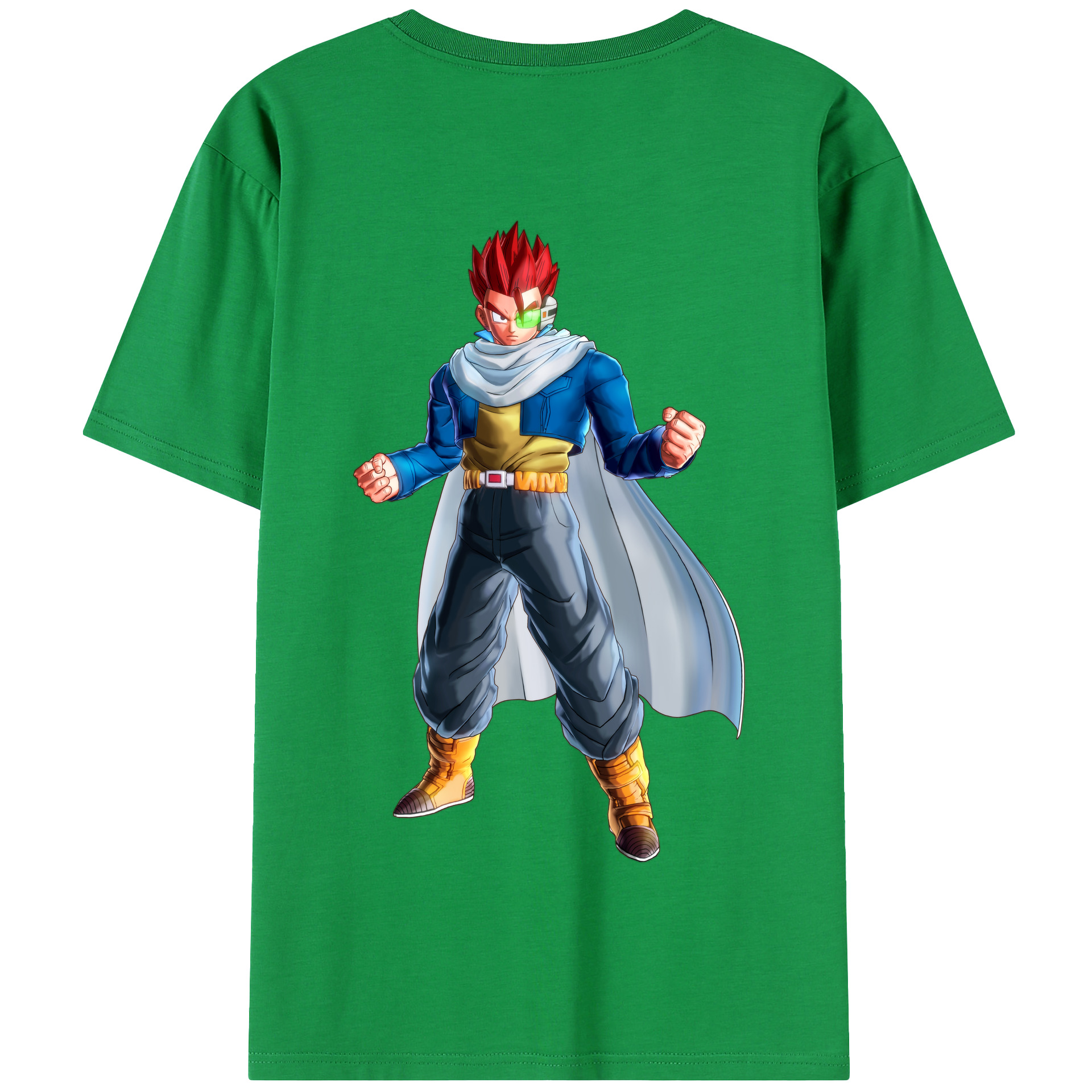 （画像用） ドラゴンボール 孫 悟飯（そんごはん）DRAGON BALL Son Gohan 綿100％半袖Tシャツ（背面プリント）