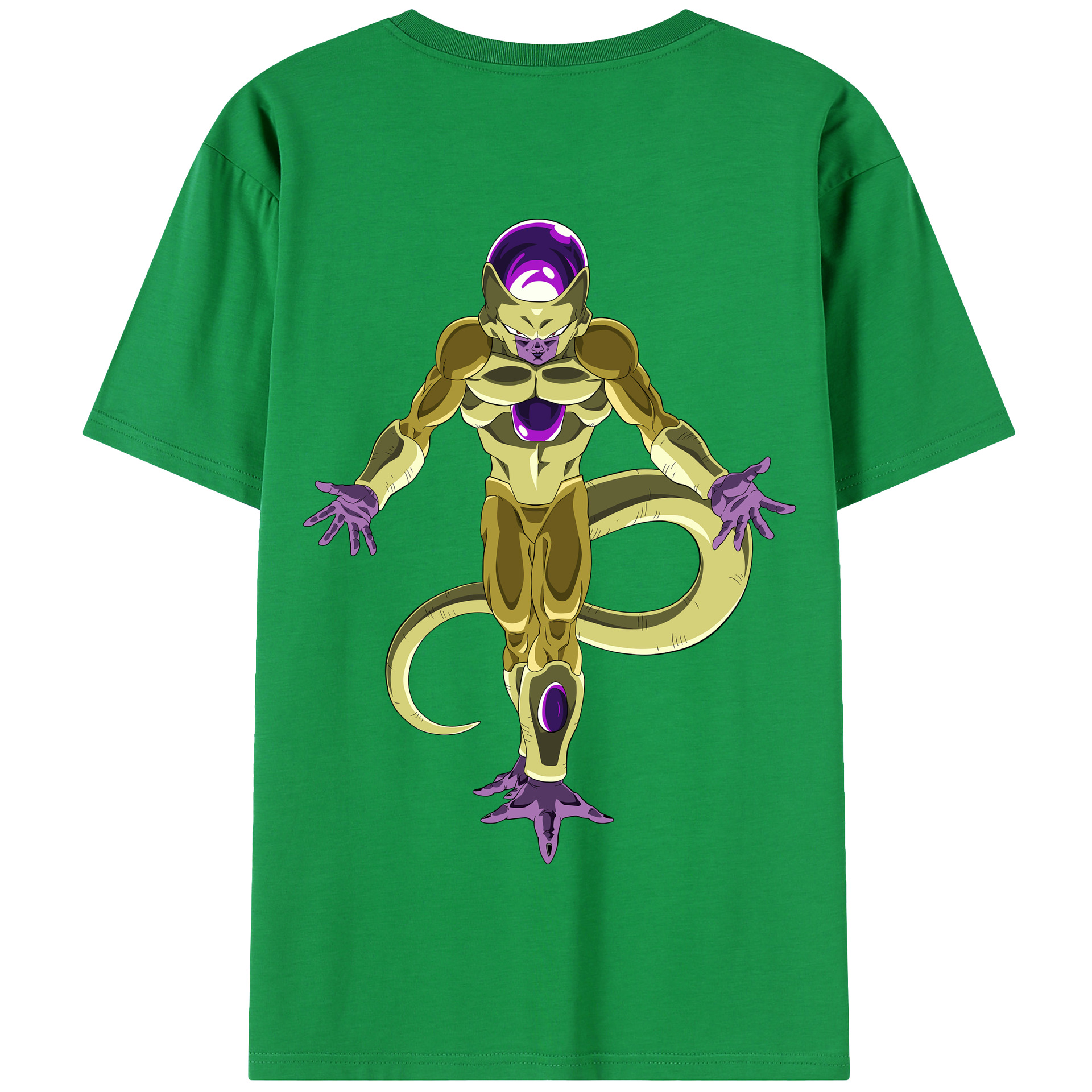 （画像用） ドラゴンボール フリーザ DRAGON BALL Frieza 綿100％半袖Tシャツ（背面プリント）