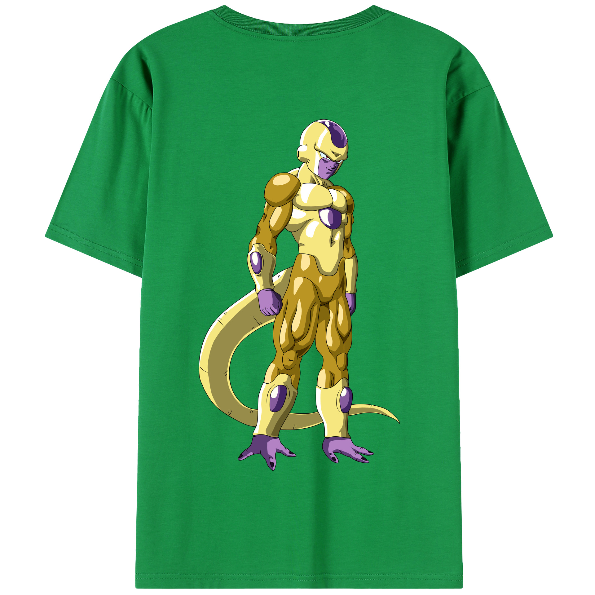 （画像用） ドラゴンボール フリーザ DRAGON BALL Frieza 綿100％半袖Tシャツ（背面プリント）