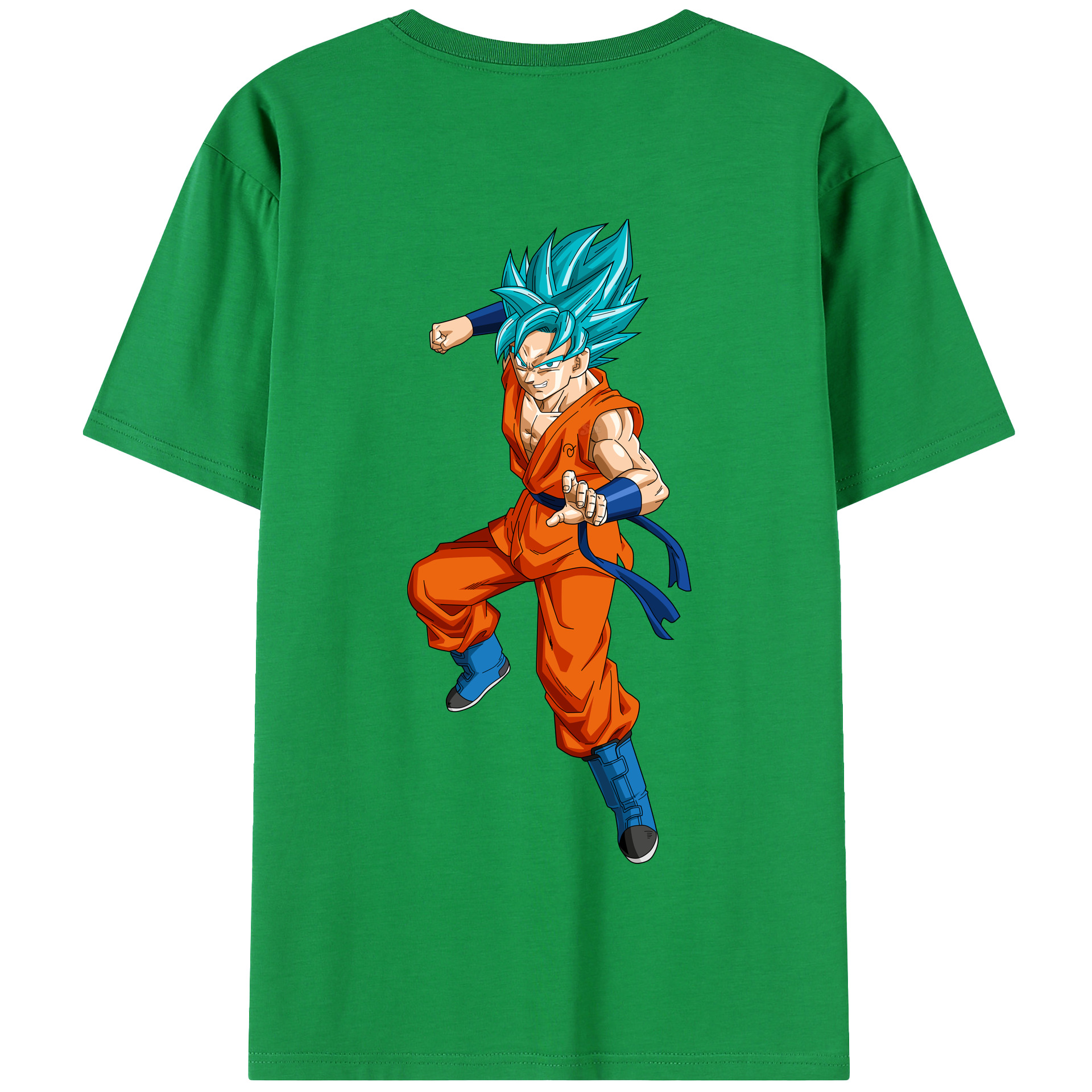 （画像用） ドラゴンボール ベジット DRAGON BALL Vegetto 綿100％半袖Tシャツ（背面プリント）