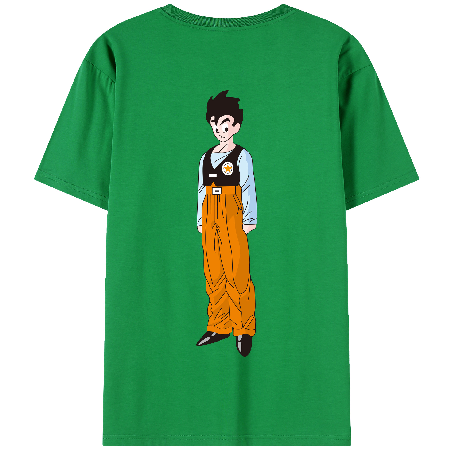 （画像用） ドラゴンボール DRAGON BALL 綿100％半袖Tシャツ（背面プリント）