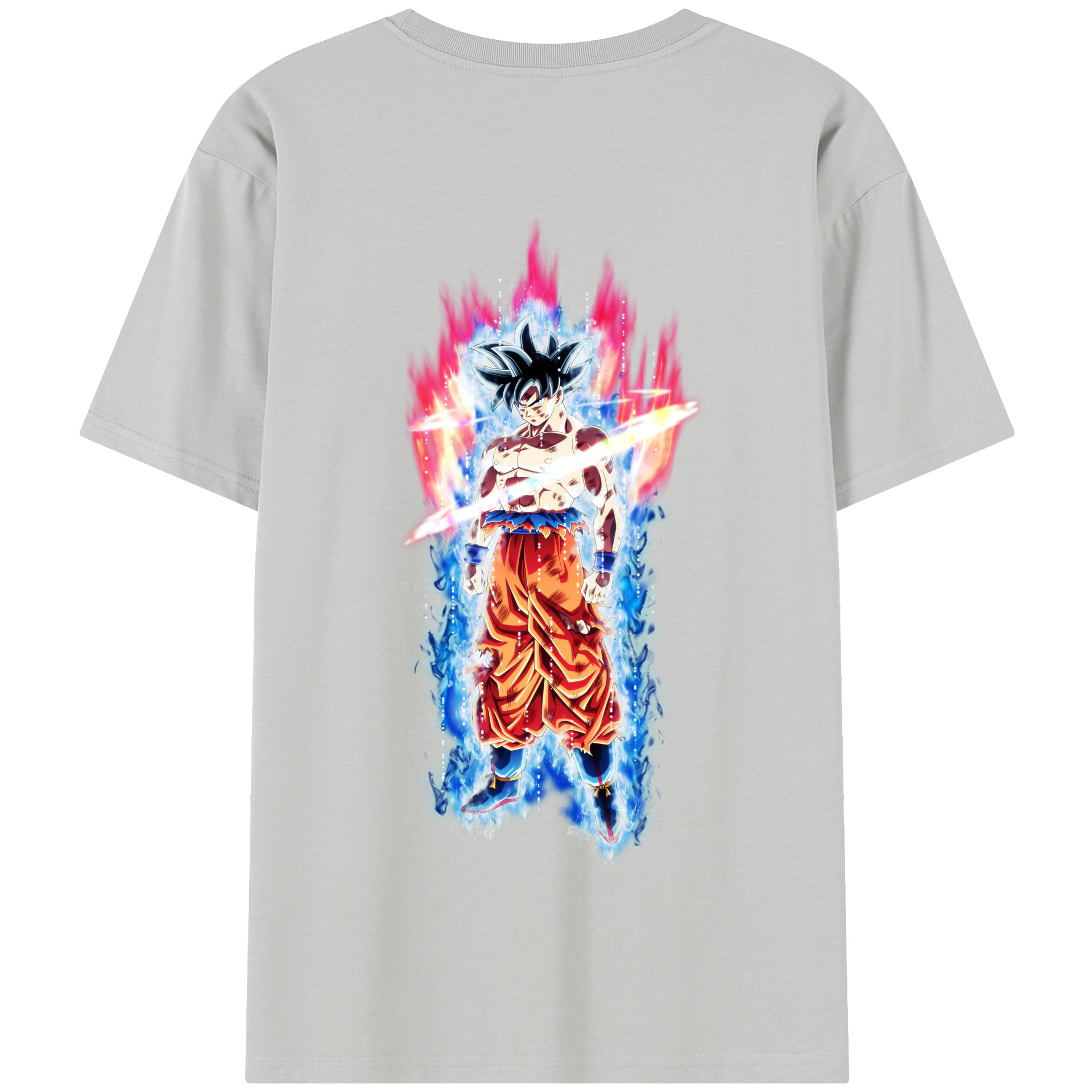 （画像用） ドラゴンボール 孫悟空（そん ごくう）Son Goku カカロット DRAGON BALL Kakarotto 綿100％半袖Tシャツ（背面プリント）