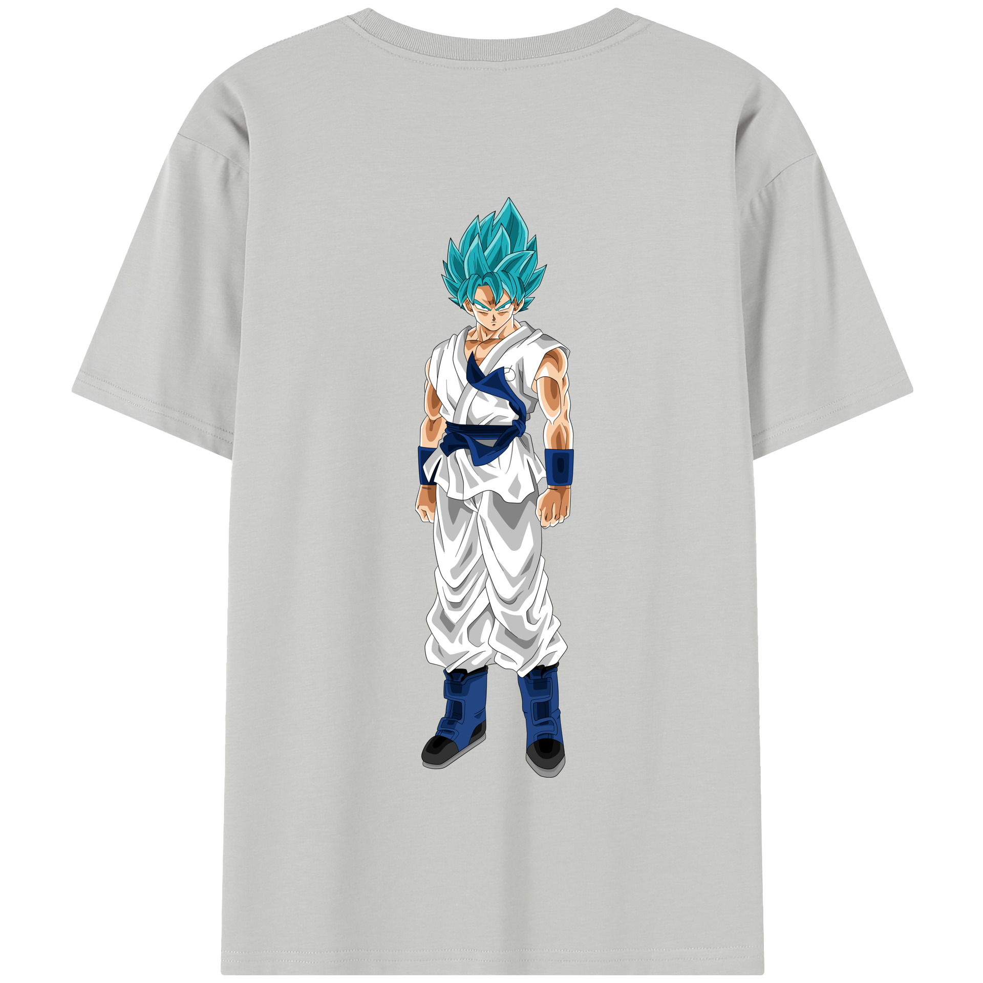 （画像用） ドラゴンボール 孫 悟飯（そんごはん）DRAGON BALL Son Gohan 綿100％半袖Tシャツ（背面プリント）