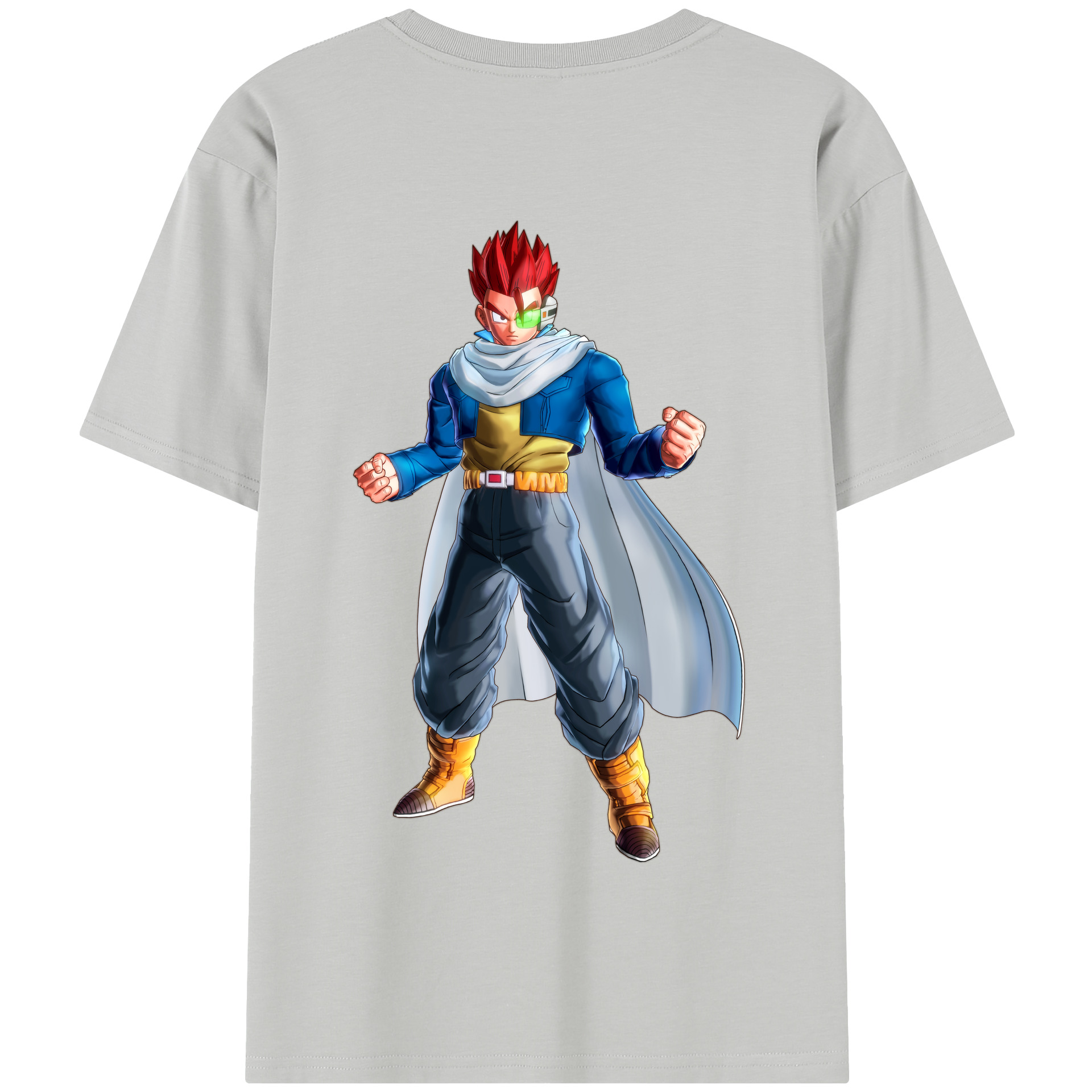 （画像用） ドラゴンボール 孫 悟飯（そんごはん）DRAGON BALL Son Gohan 綿100％半袖Tシャツ（背面プリント）