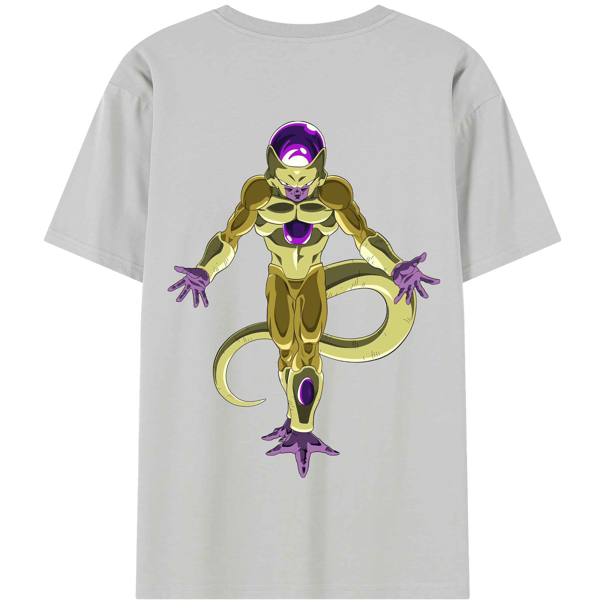 （画像用） ドラゴンボール フリーザ DRAGON BALL Frieza 綿100％半袖Tシャツ（背面プリント）