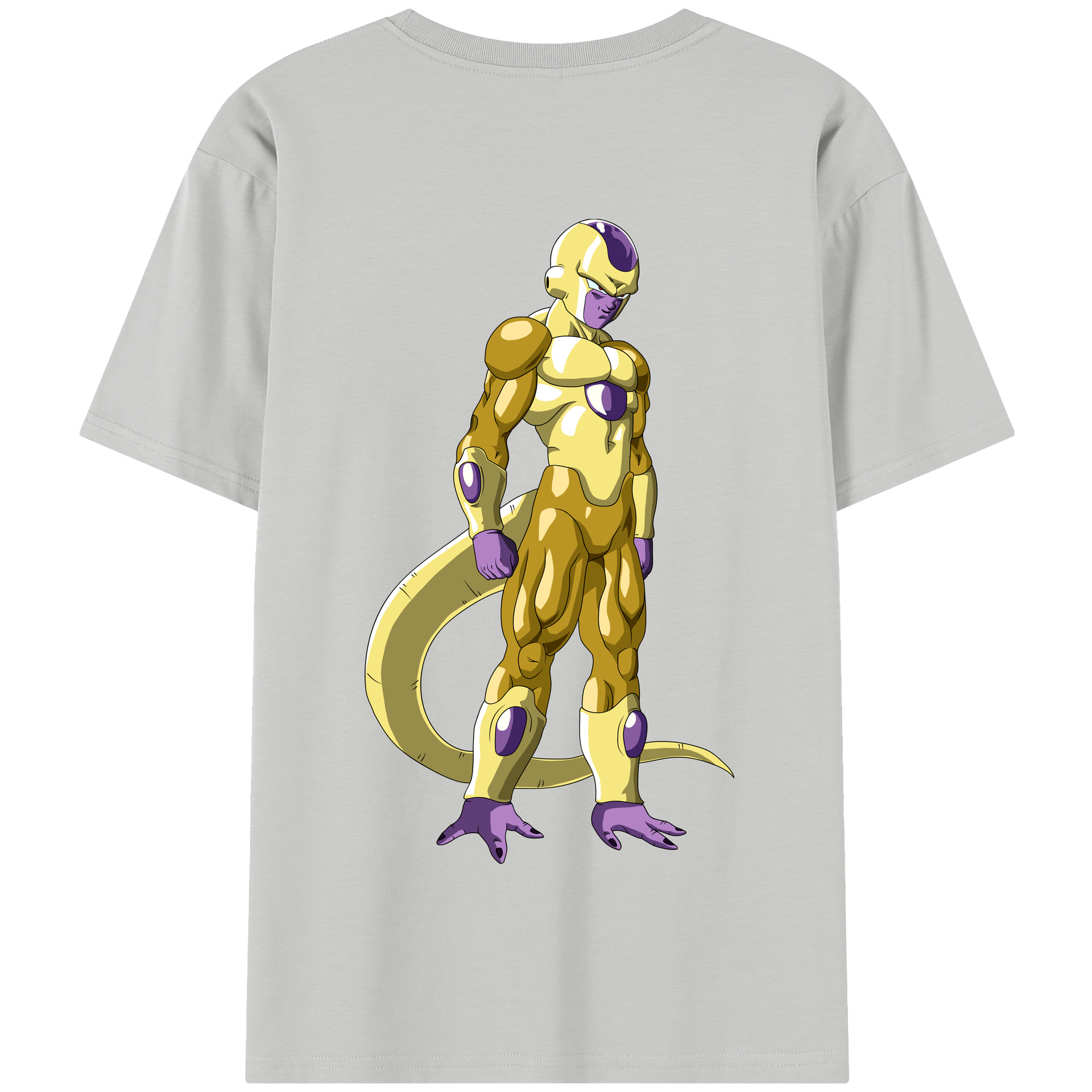（画像用） ドラゴンボール フリーザ DRAGON BALL Frieza 綿100％半袖Tシャツ（背面プリント）
