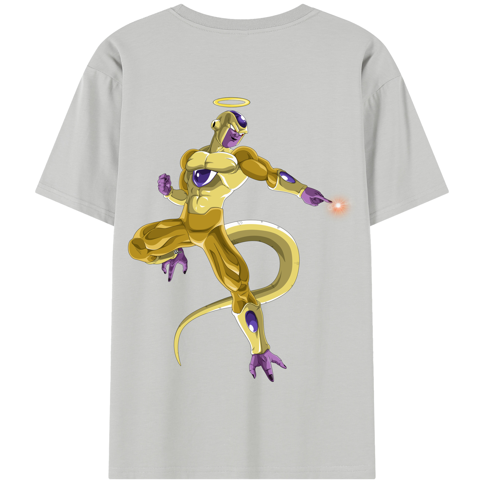 （画像用） ドラゴンボール フリーザ DRAGON BALL Frieza 綿100％半袖Tシャツ（背面プリント）