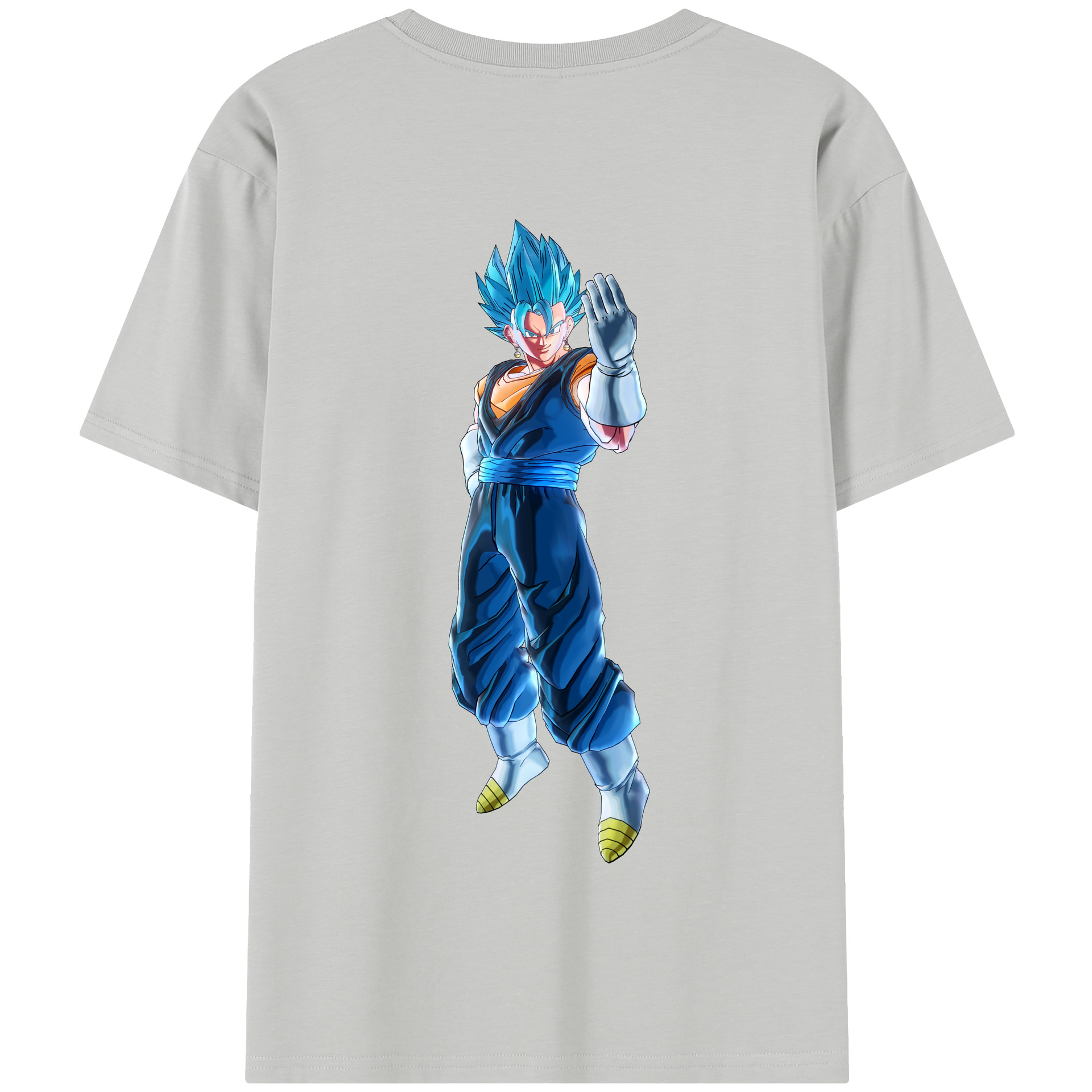 （画像用） ドラゴンボール ベジット DRAGON BALL Vegetto 綿100％半袖Tシャツ（背面プリント）