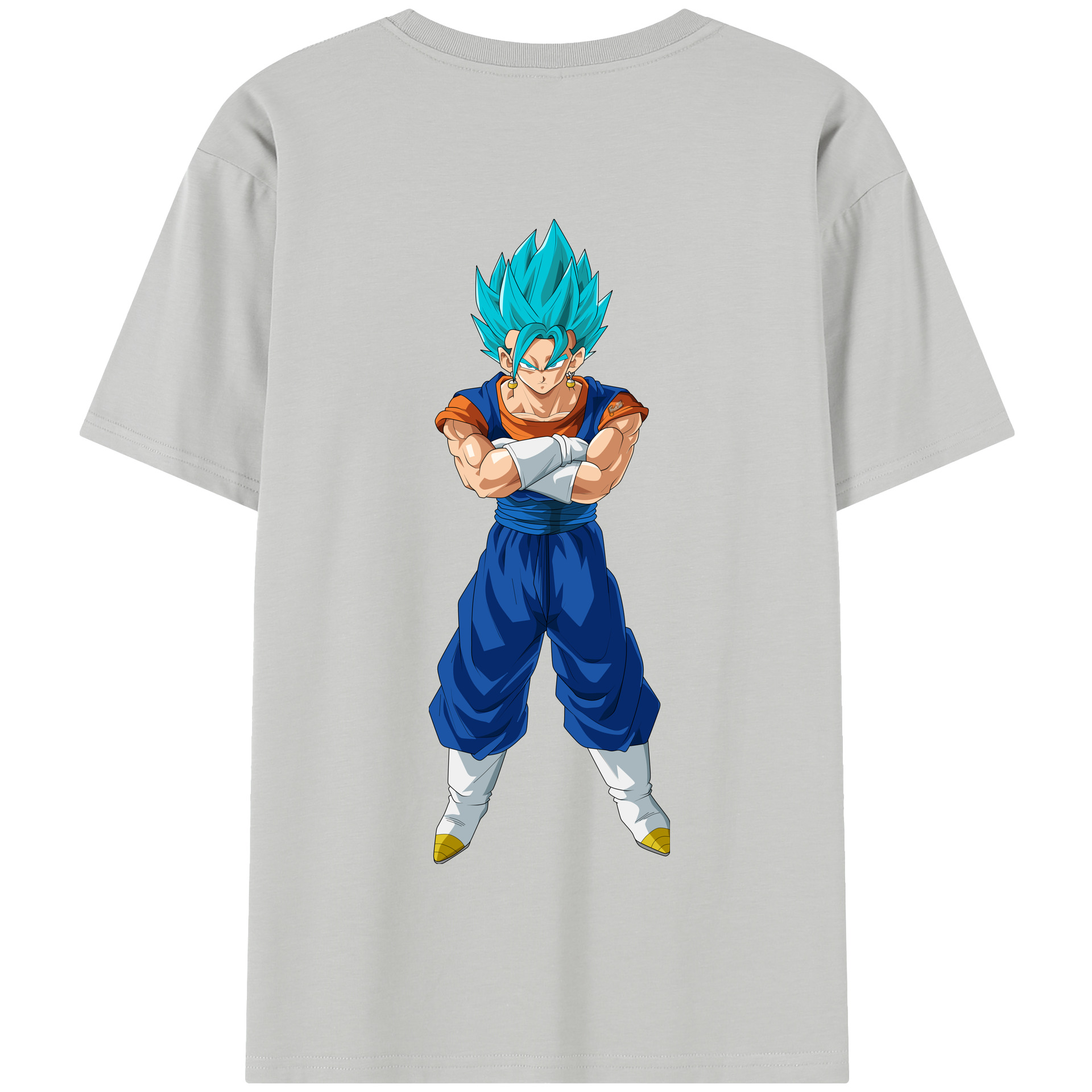 （画像用） ドラゴンボール ベジット DRAGON BALL Vegetto 綿100％半袖Tシャツ（背面プリント）