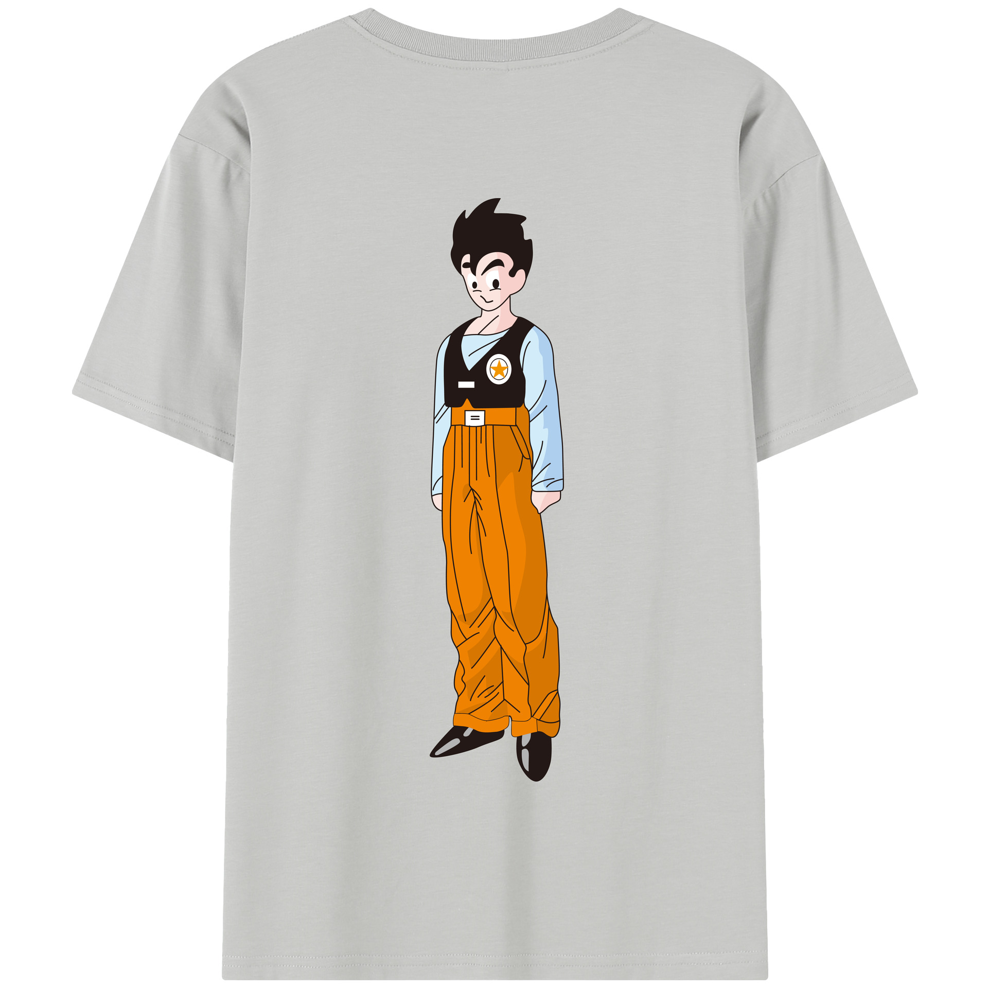 （画像用） ドラゴンボール DRAGON BALL 綿100％半袖Tシャツ（背面プリント）
