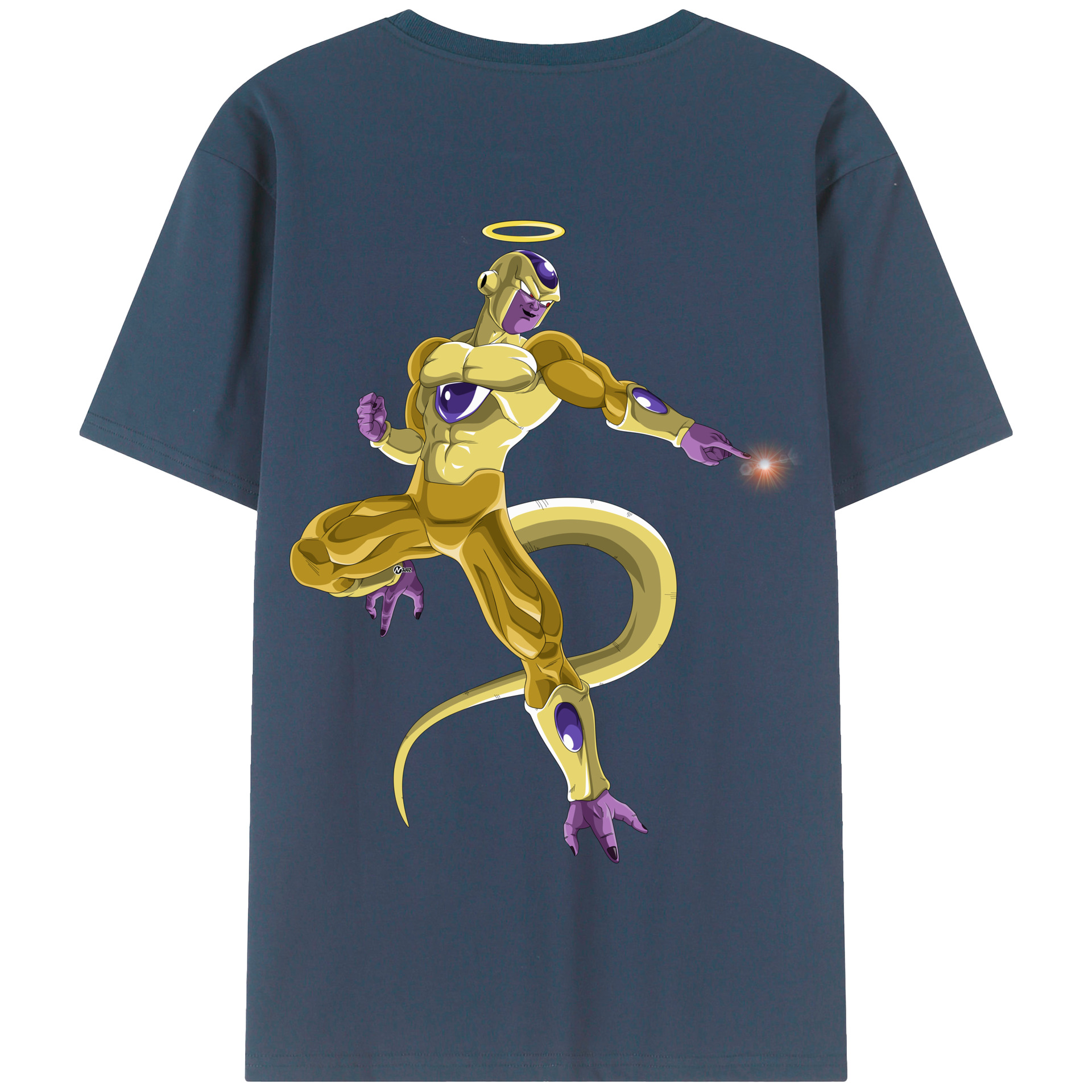 （画像用） ドラゴンボール フリーザ DRAGON BALL Frieza 綿100％半袖Tシャツ（背面プリント）