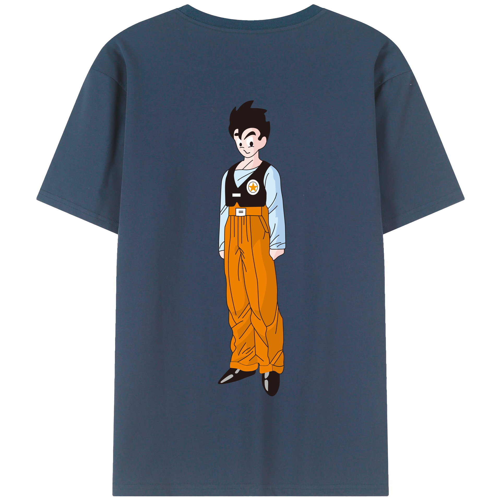 （画像用） ドラゴンボール DRAGON BALL 綿100％半袖Tシャツ（背面プリント）