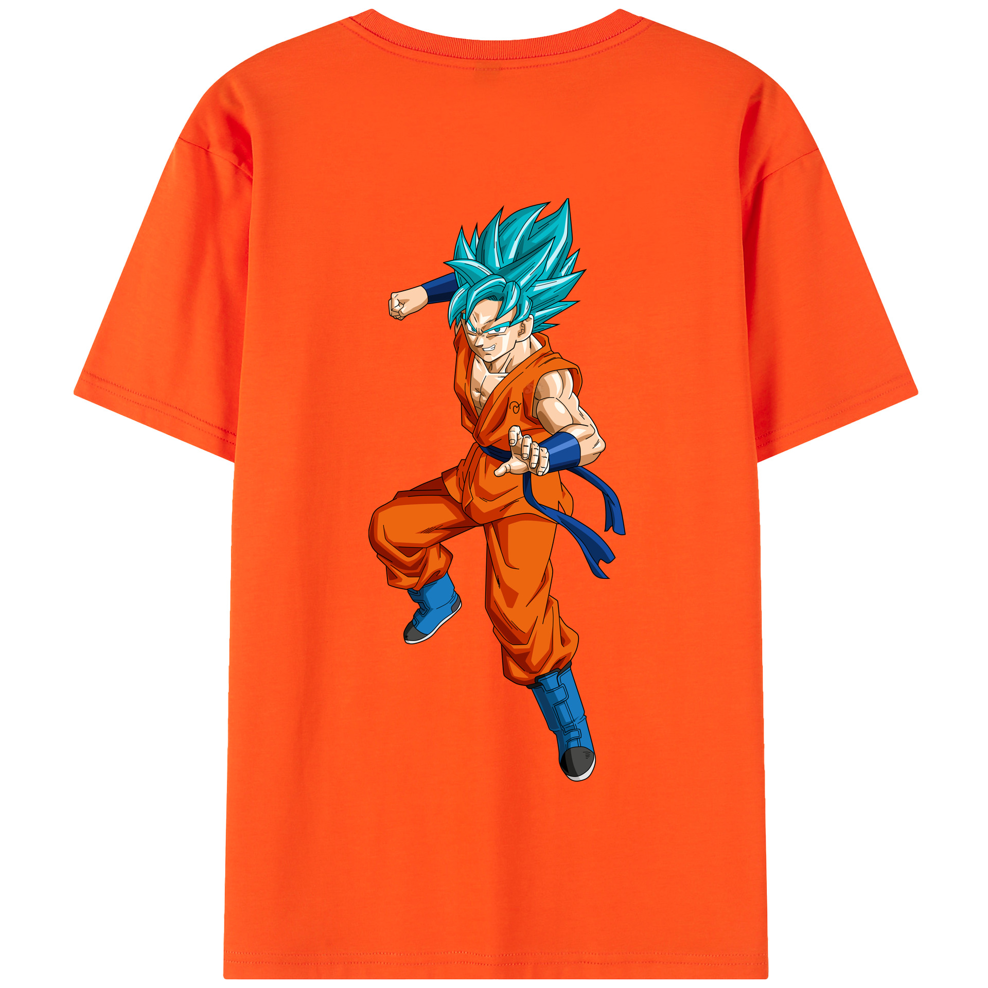 （画像用） ドラゴンボール ベジット DRAGON BALL Vegetto 綿100％半袖Tシャツ（背面プリント）