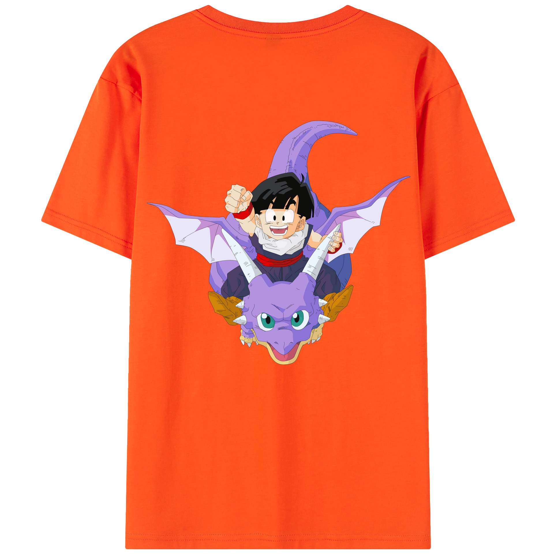 （画像用） ドラゴンボール DRAGON BALL 綿100％半袖Tシャツ（背面プリント）