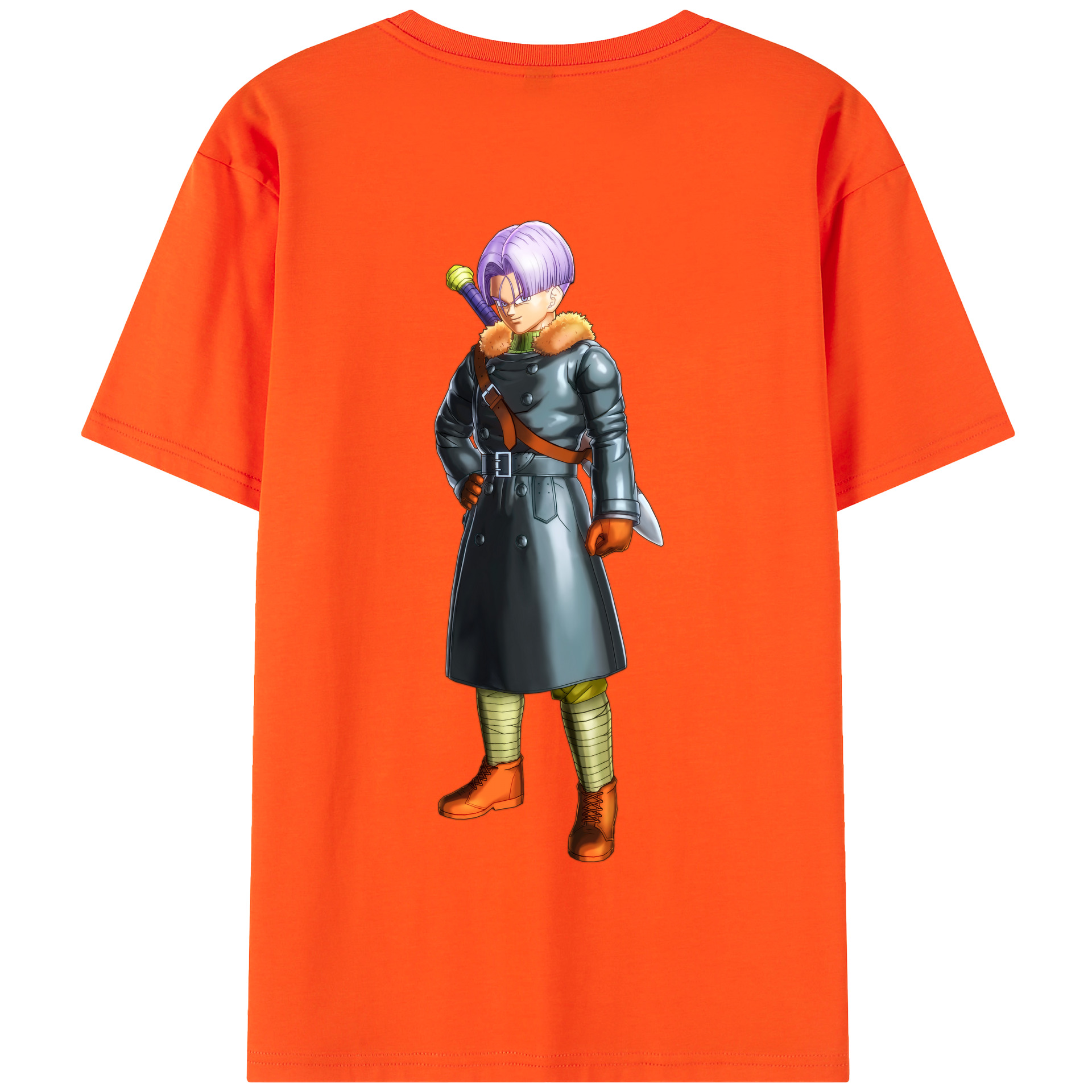 （画像用） ドラゴンボール DRAGON BALL 綿100％半袖Tシャツ（背面プリント）