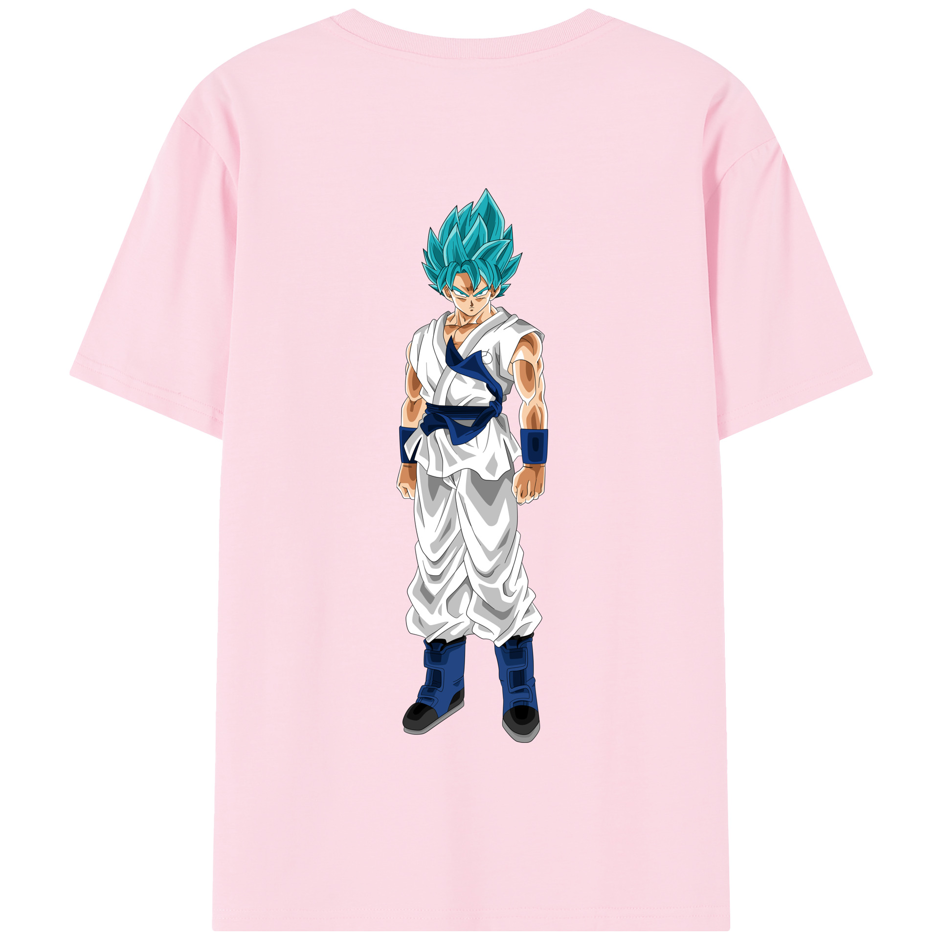 （画像用） ドラゴンボール 孫 悟飯（そんごはん）DRAGON BALL Son Gohan 綿100％半袖Tシャツ（背面プリント）