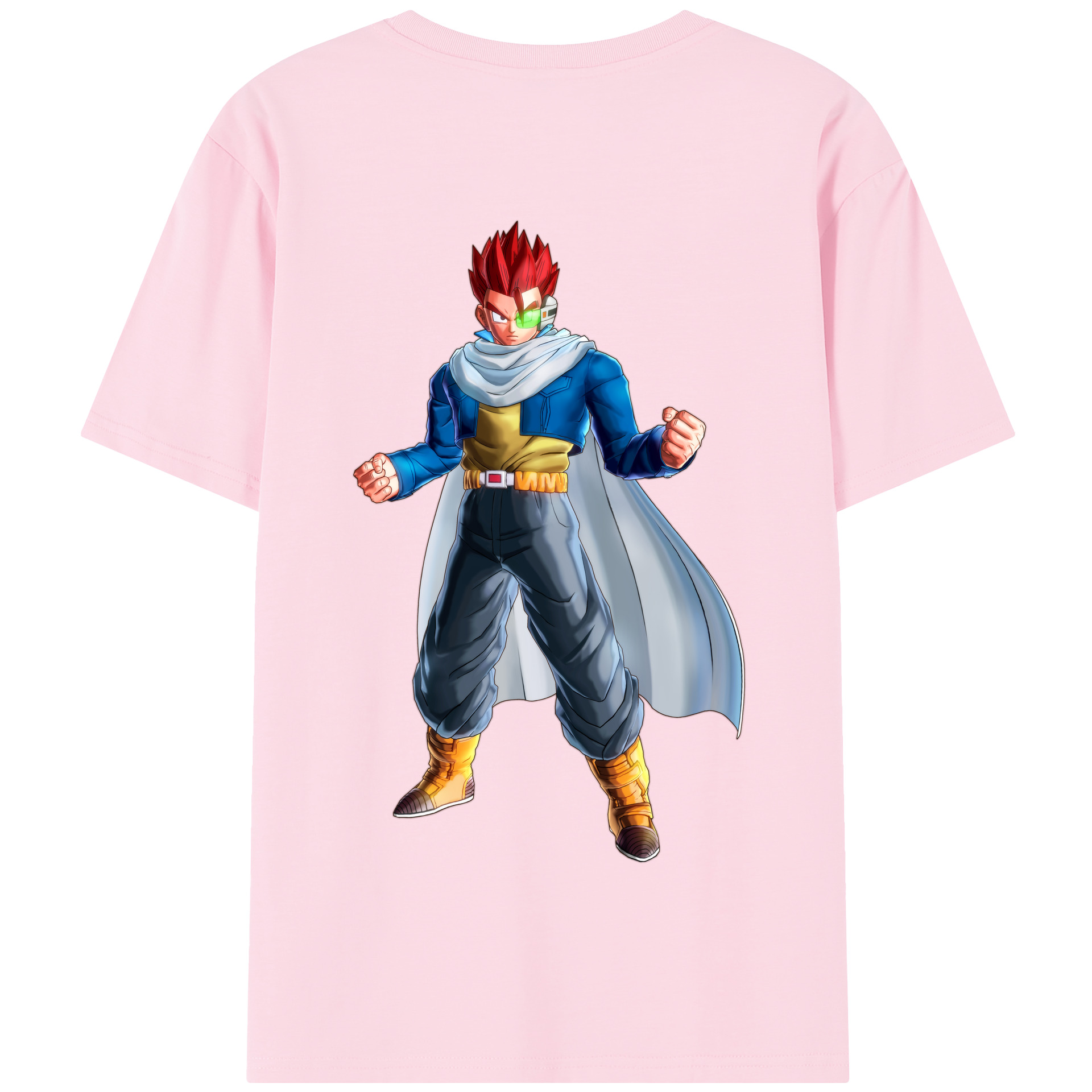 （画像用） ドラゴンボール 孫 悟飯（そんごはん）DRAGON BALL Son Gohan 綿100％半袖Tシャツ（背面プリント）