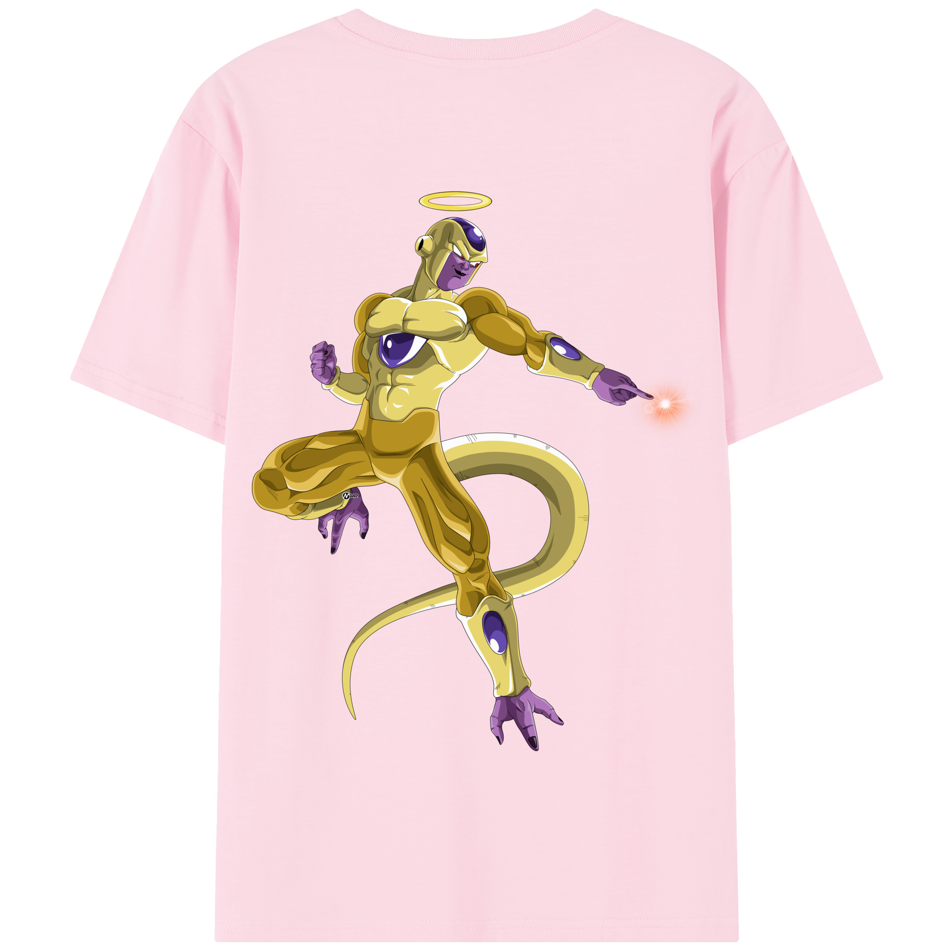 （画像用） ドラゴンボール フリーザ DRAGON BALL Frieza 綿100％半袖Tシャツ（背面プリント）