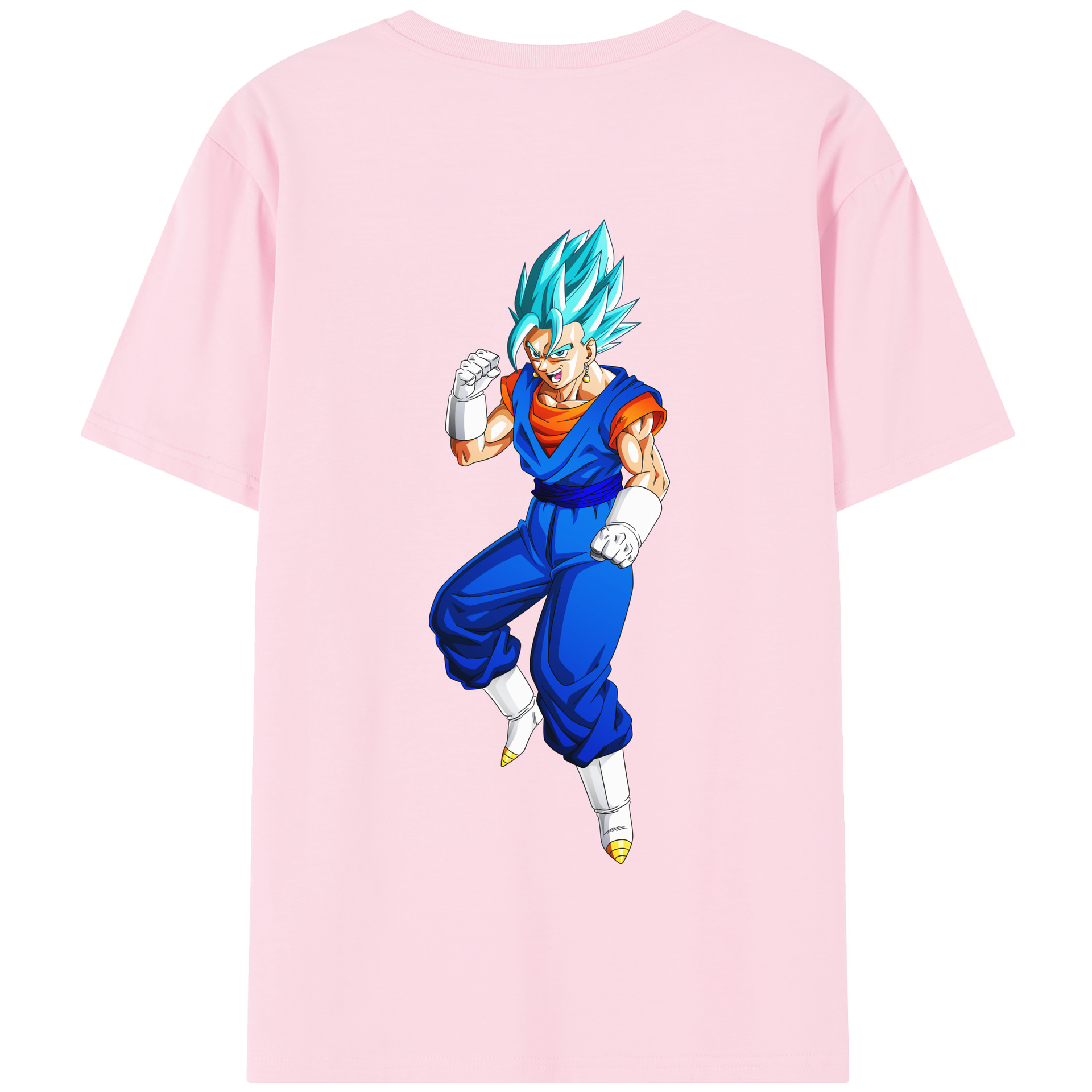 （画像用） ドラゴンボール ベジット DRAGON BALL Vegetto 綿100％半袖Tシャツ（背面プリント）