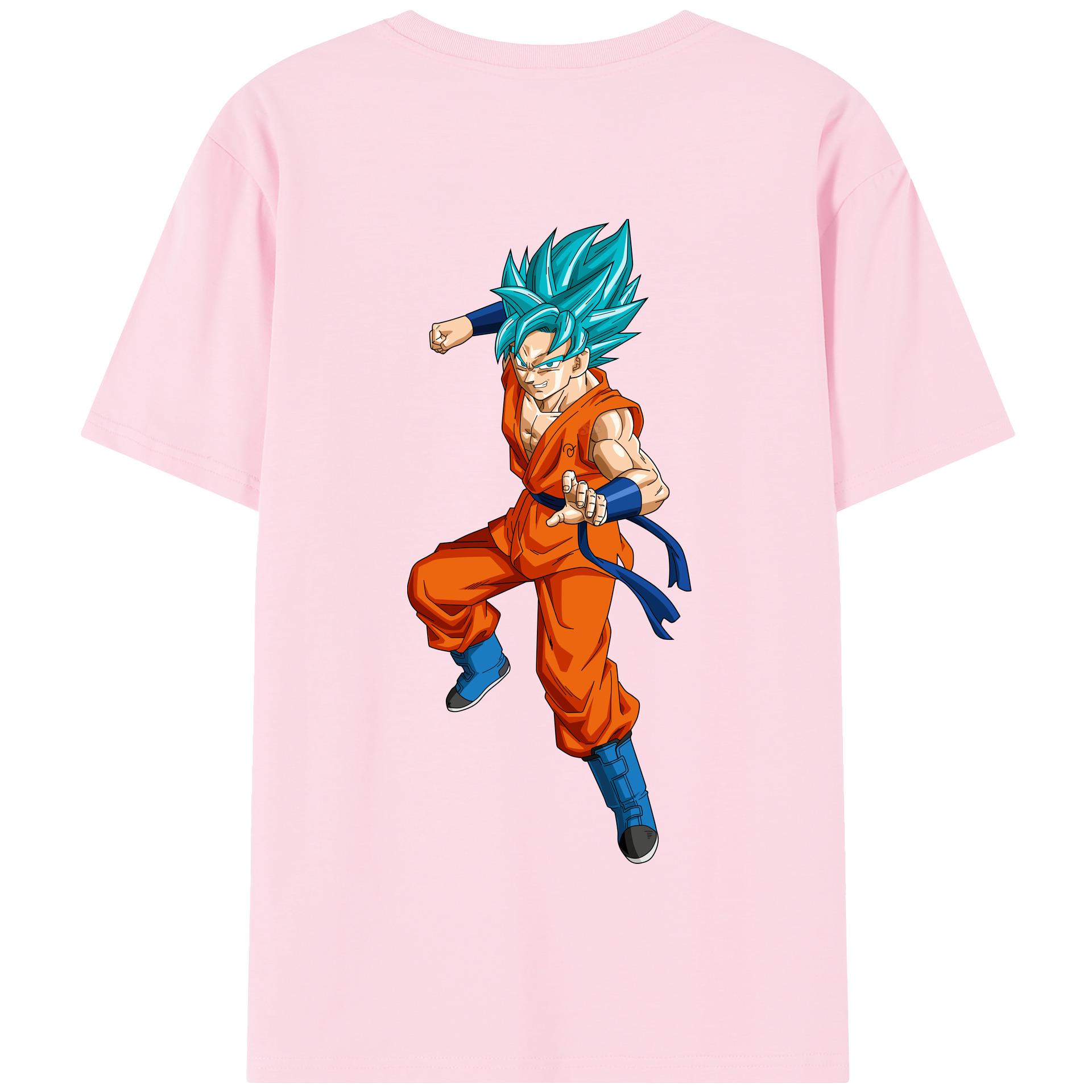 （画像用） ドラゴンボール ベジット DRAGON BALL Vegetto 綿100％半袖Tシャツ（背面プリント）