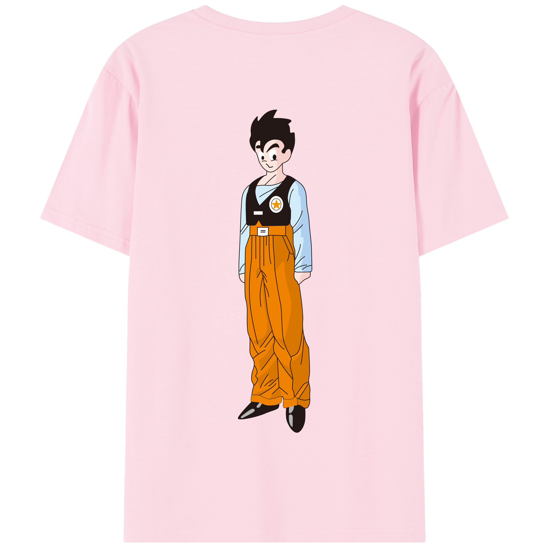 （画像用） ドラゴンボール DRAGON BALL 綿100％半袖Tシャツ（背面プリント）