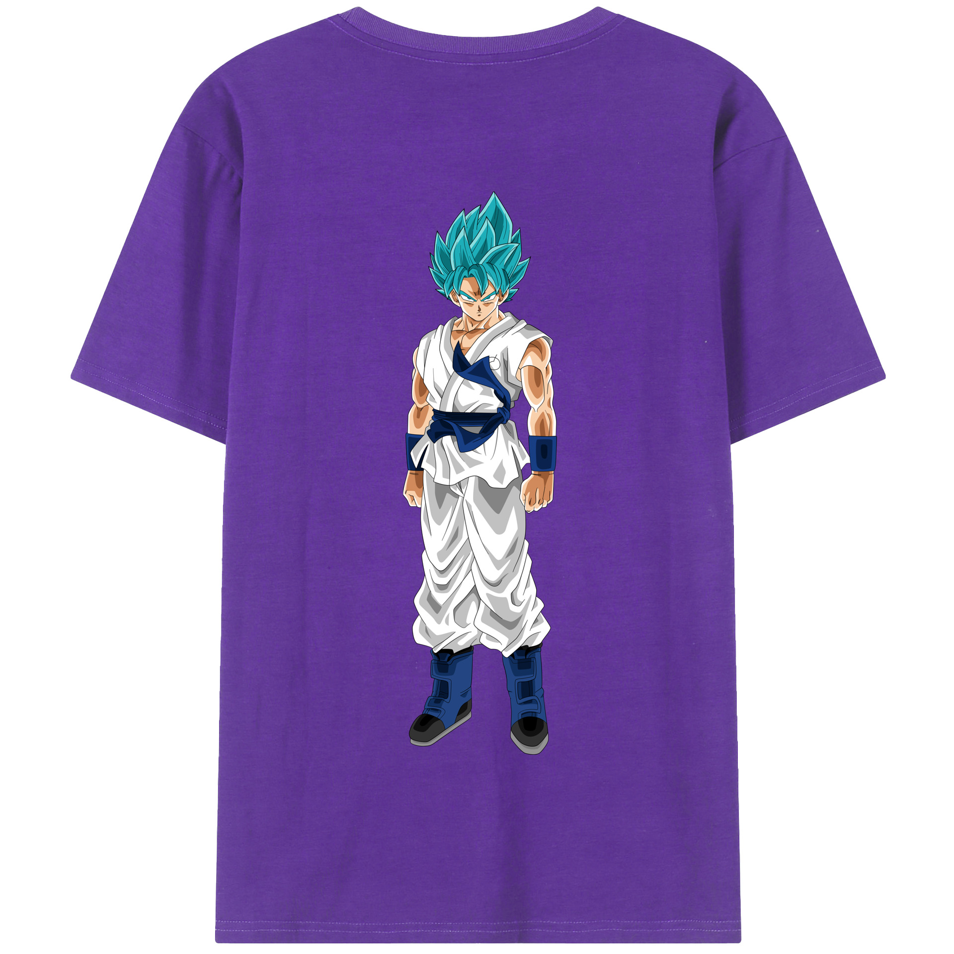 （画像用） ドラゴンボール 孫 悟飯（そんごはん）DRAGON BALL Son Gohan 綿100％半袖Tシャツ（背面プリント）