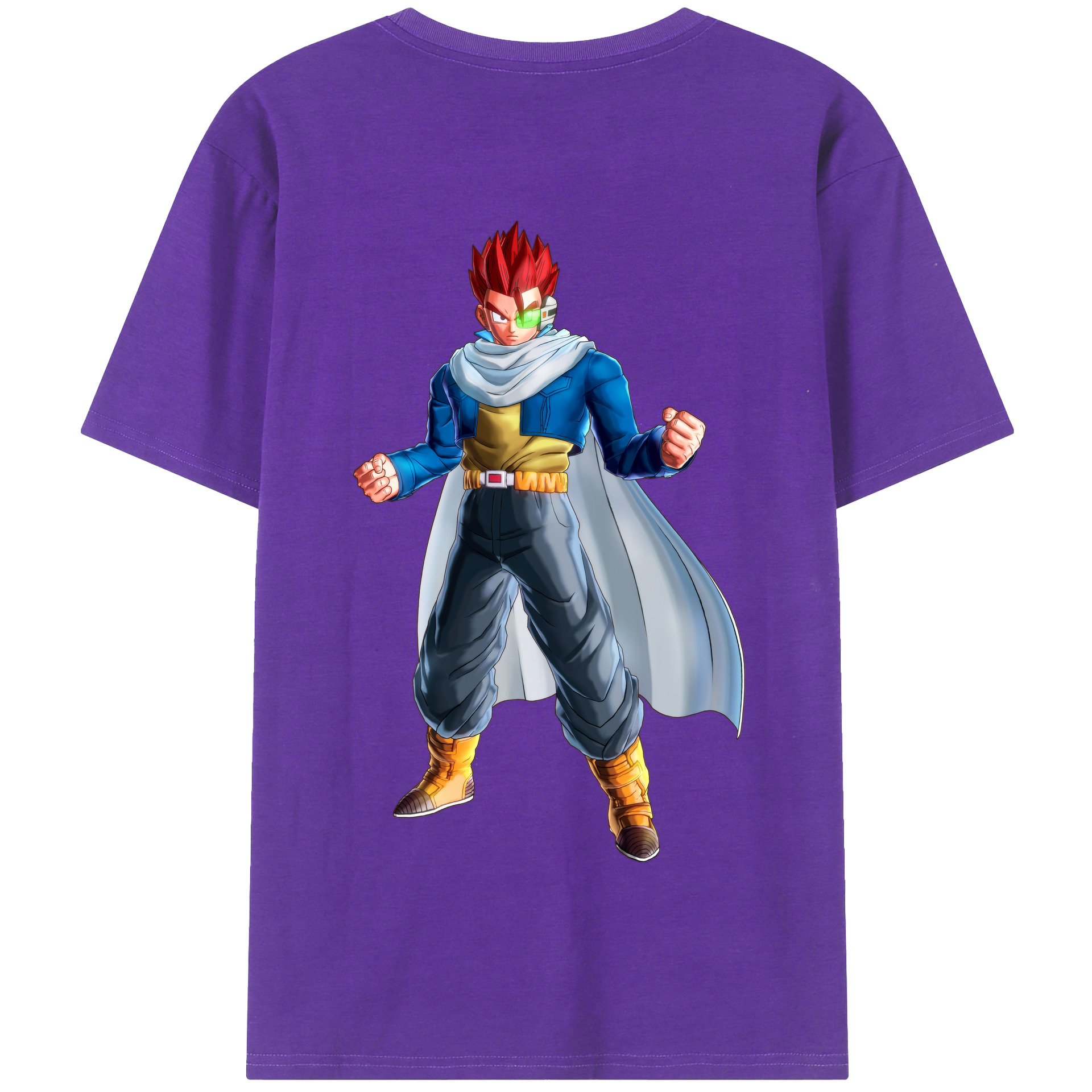 （画像用） ドラゴンボール 孫 悟飯（そんごはん）DRAGON BALL Son Gohan 綿100％半袖Tシャツ（背面プリント）