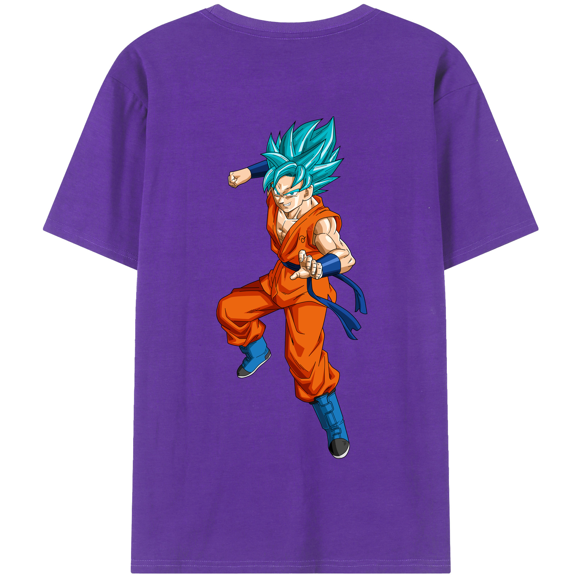 （画像用） ドラゴンボール ベジット DRAGON BALL Vegetto 綿100％半袖Tシャツ（背面プリント）