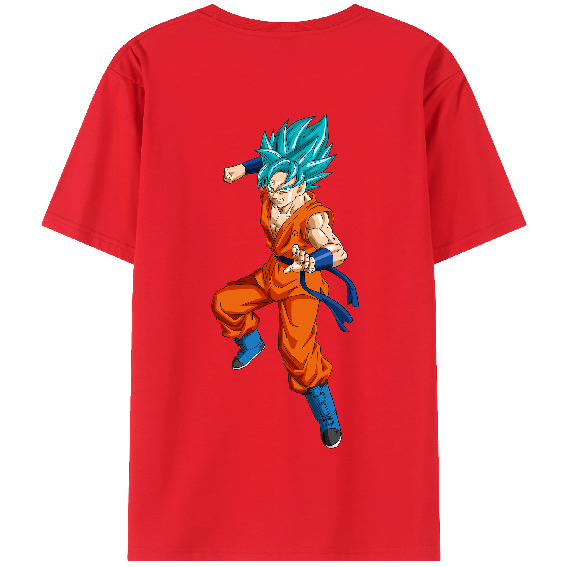 （画像用） ドラゴンボール ベジット DRAGON BALL Vegetto 綿100％半袖Tシャツ（背面プリント）