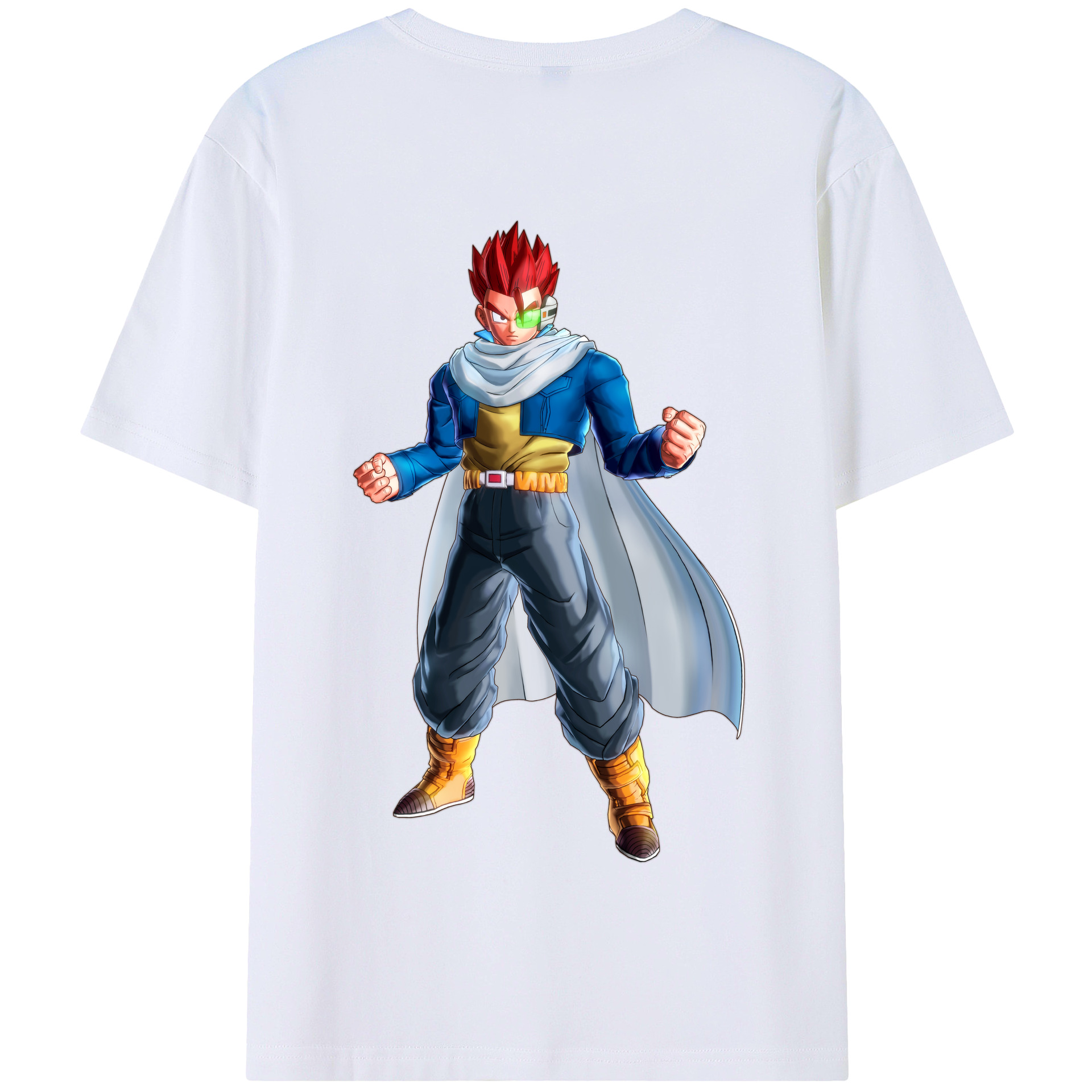 （画像用） ドラゴンボール 孫 悟飯（そんごはん）DRAGON BALL Son Gohan 綿100％半袖Tシャツ（背面プリント）