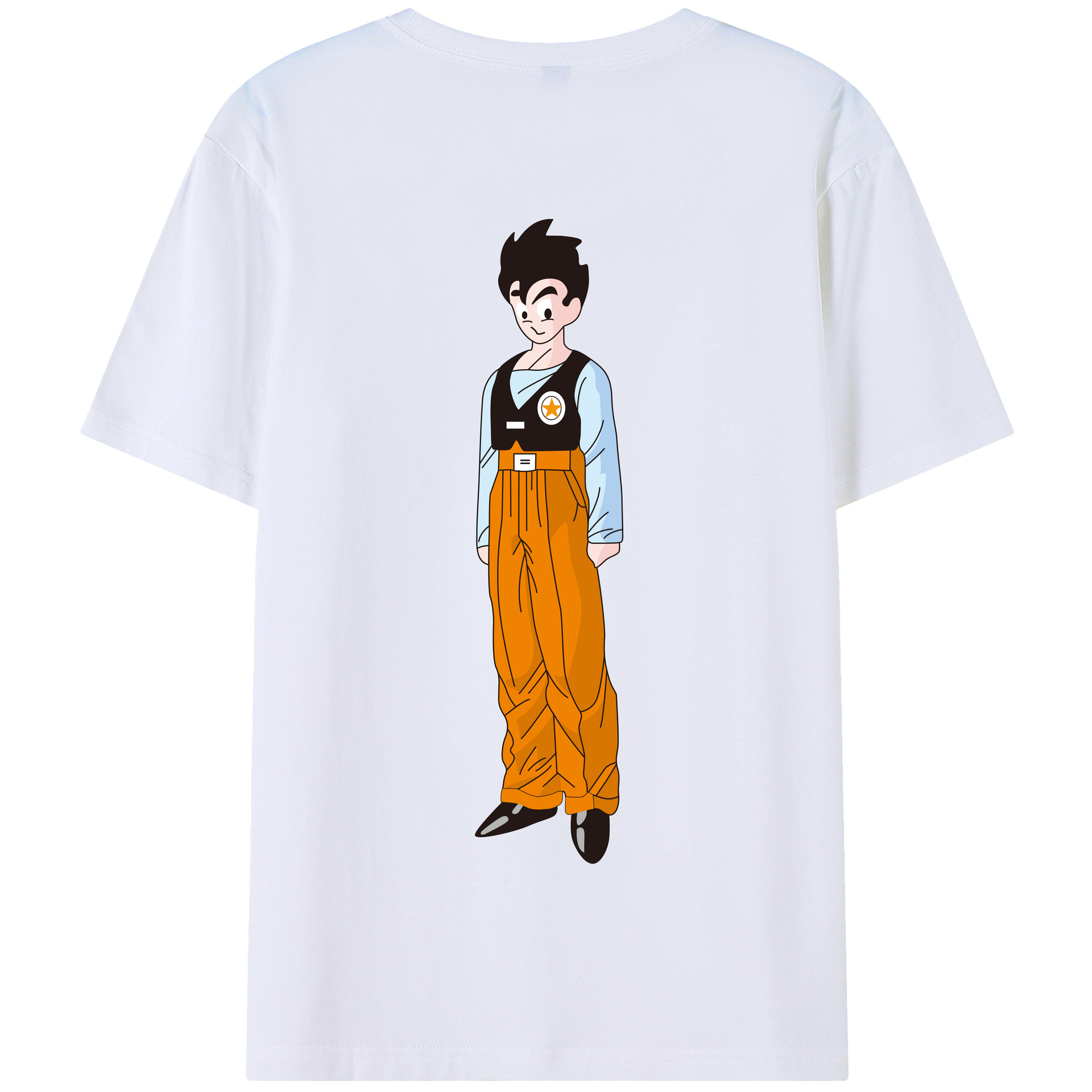 （画像用） ドラゴンボール DRAGON BALL 綿100％半袖Tシャツ（背面プリント）