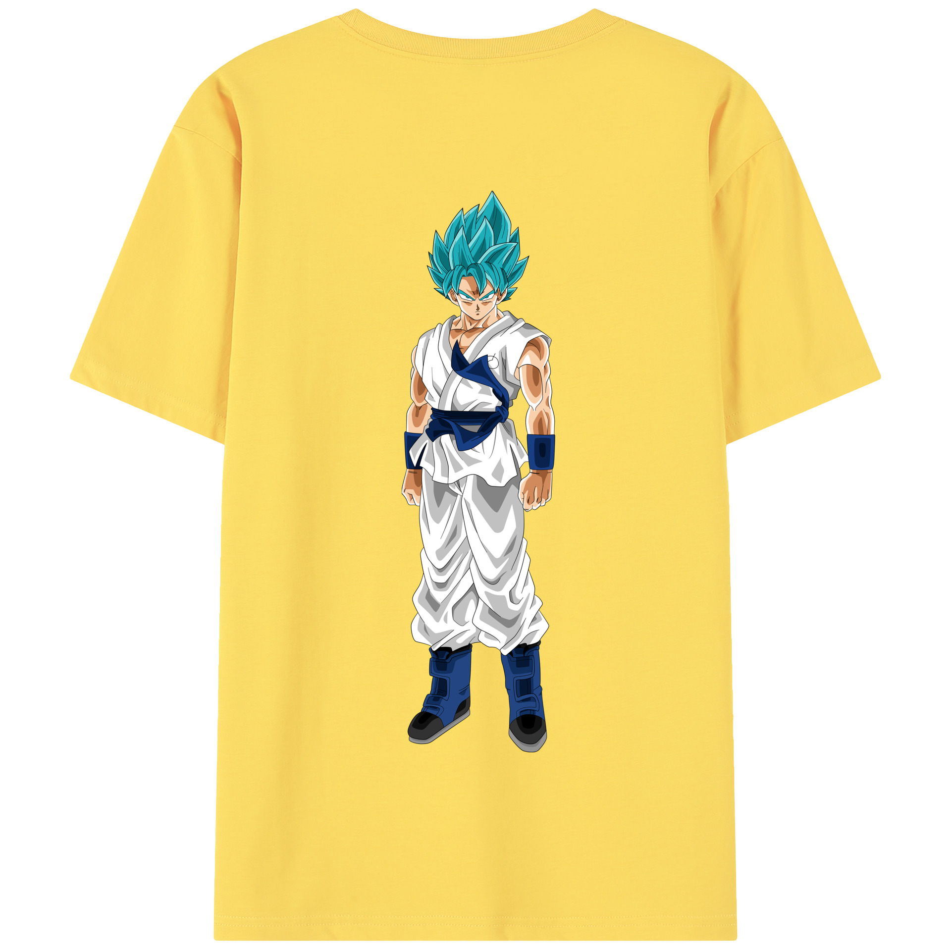 （画像用） ドラゴンボール 孫 悟飯（そんごはん）DRAGON BALL Son Gohan 綿100％半袖Tシャツ（背面プリント）
