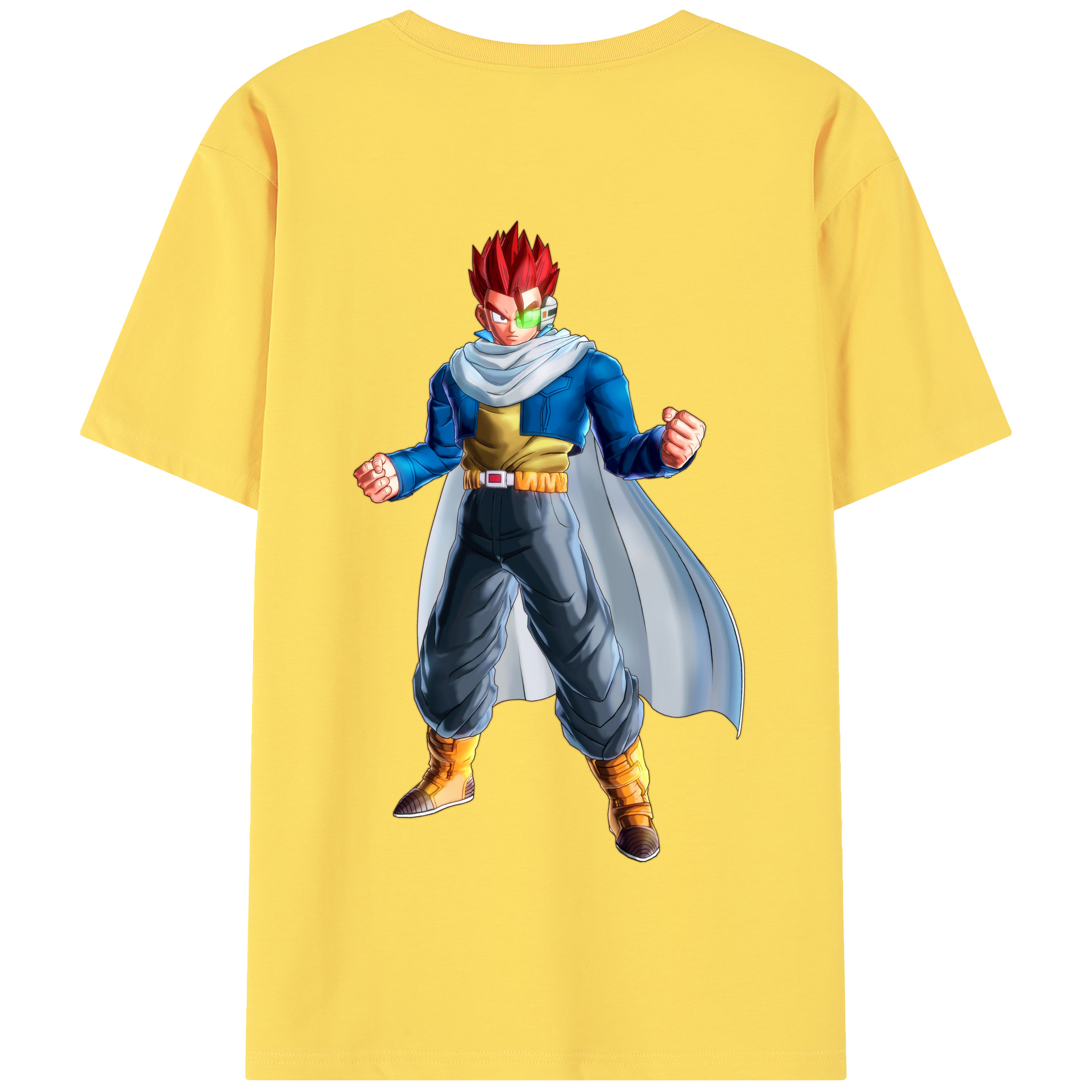 （画像用） ドラゴンボール 孫 悟飯（そんごはん）DRAGON BALL Son Gohan 綿100％半袖Tシャツ（背面プリント）