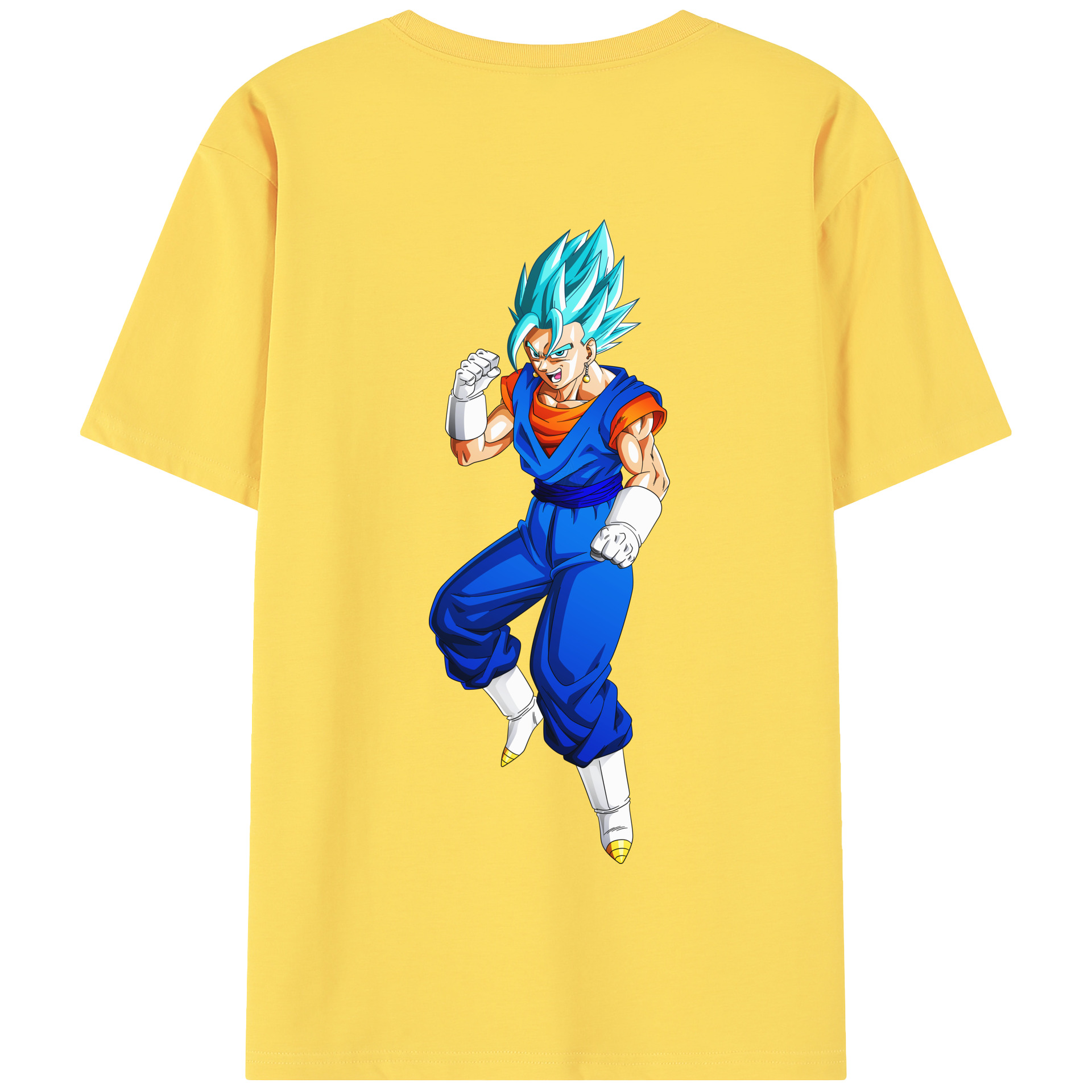 （画像用） ドラゴンボール ベジット DRAGON BALL Vegetto 綿100％半袖Tシャツ（背面プリント）