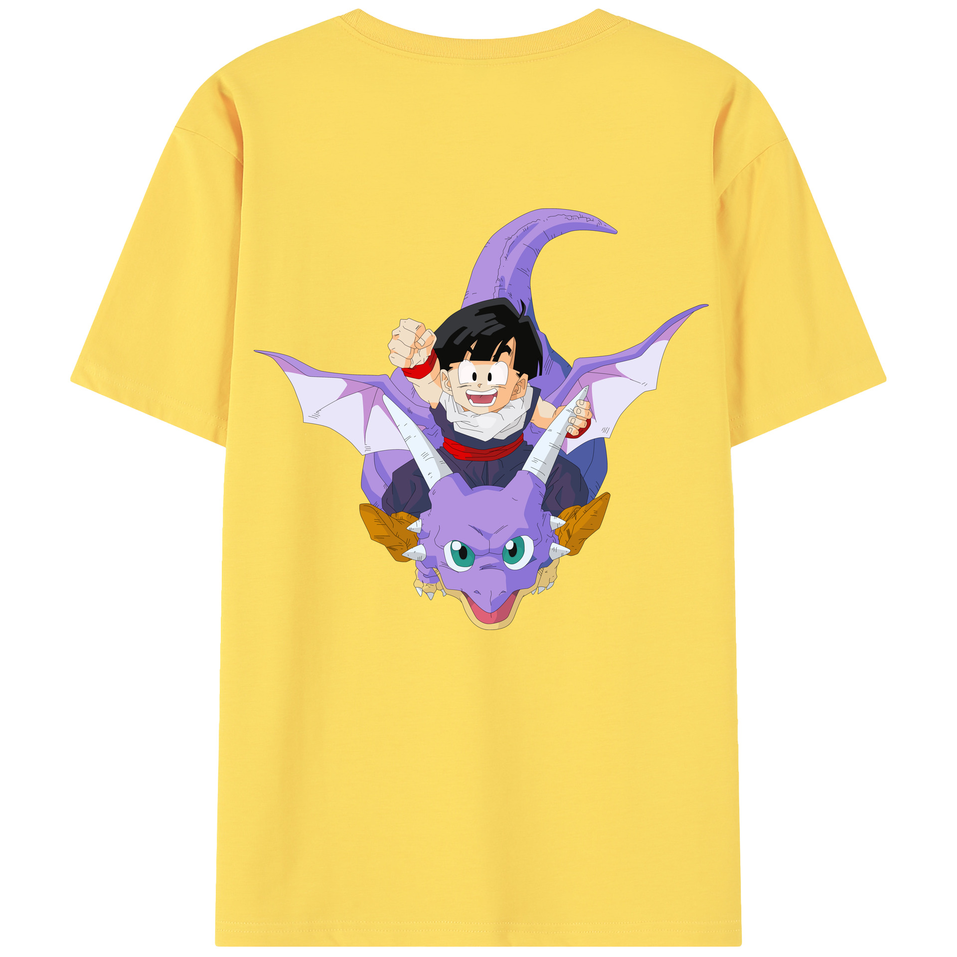 （画像用） ドラゴンボール DRAGON BALL 綿100％半袖Tシャツ（背面プリント）