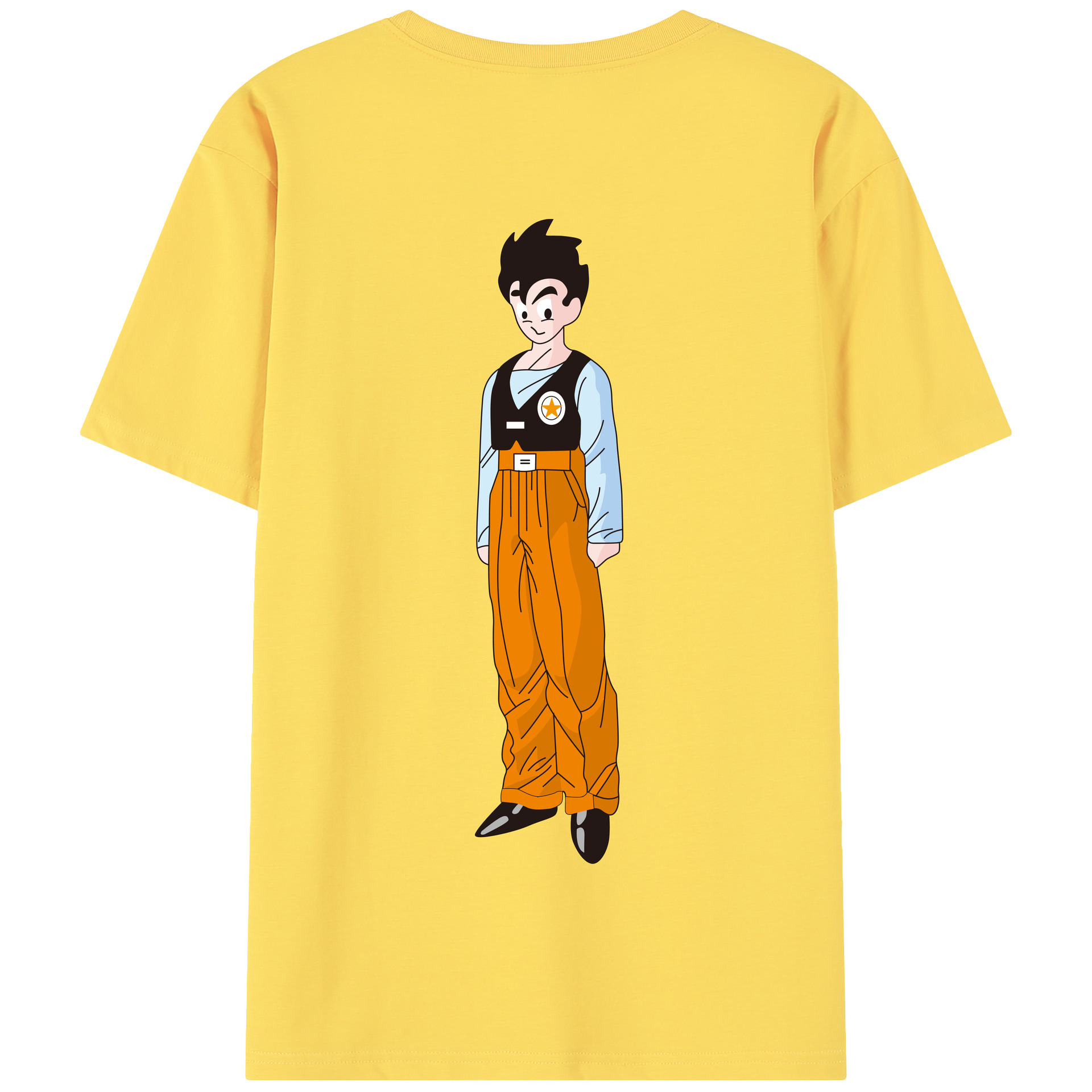 （画像用） ドラゴンボール DRAGON BALL 綿100％半袖Tシャツ（背面プリント）