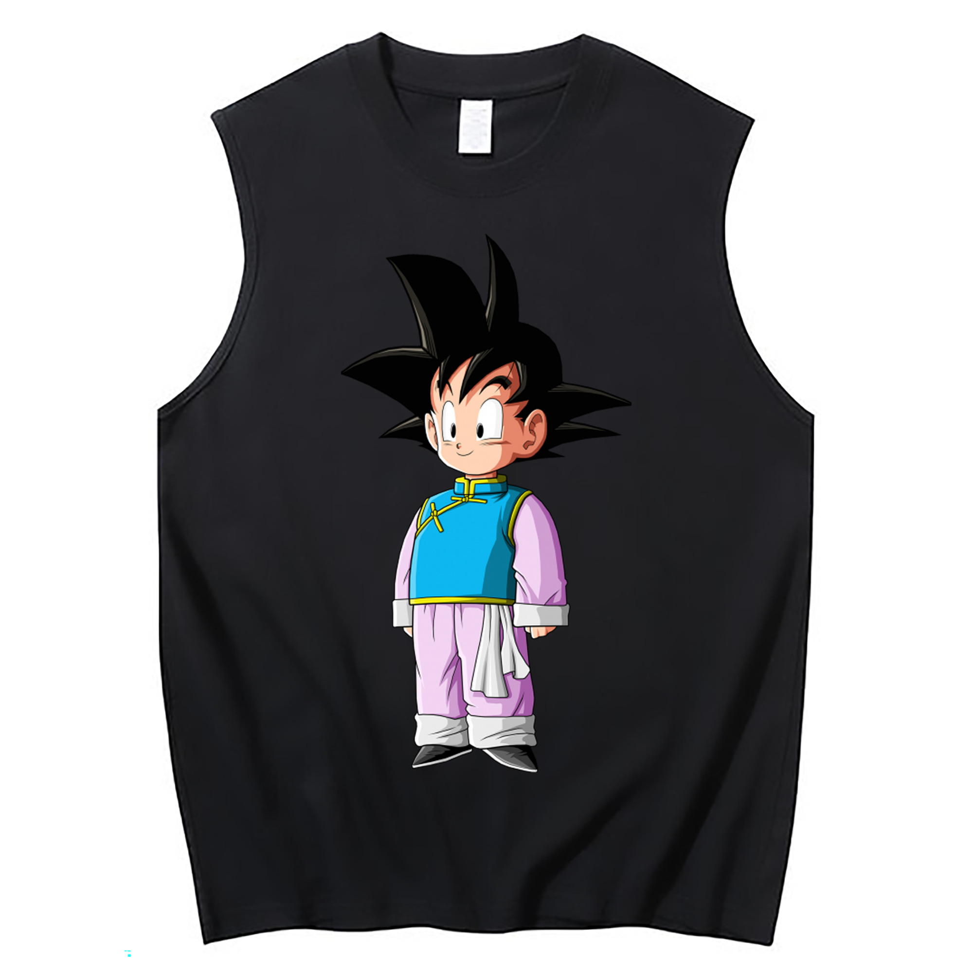 （画像用） ドラゴンボール 孫悟空（そん ごくう）Son Goku カカロット DRAGON BALL Kakarotto コットン100％タンクトップ（フロントプリント）