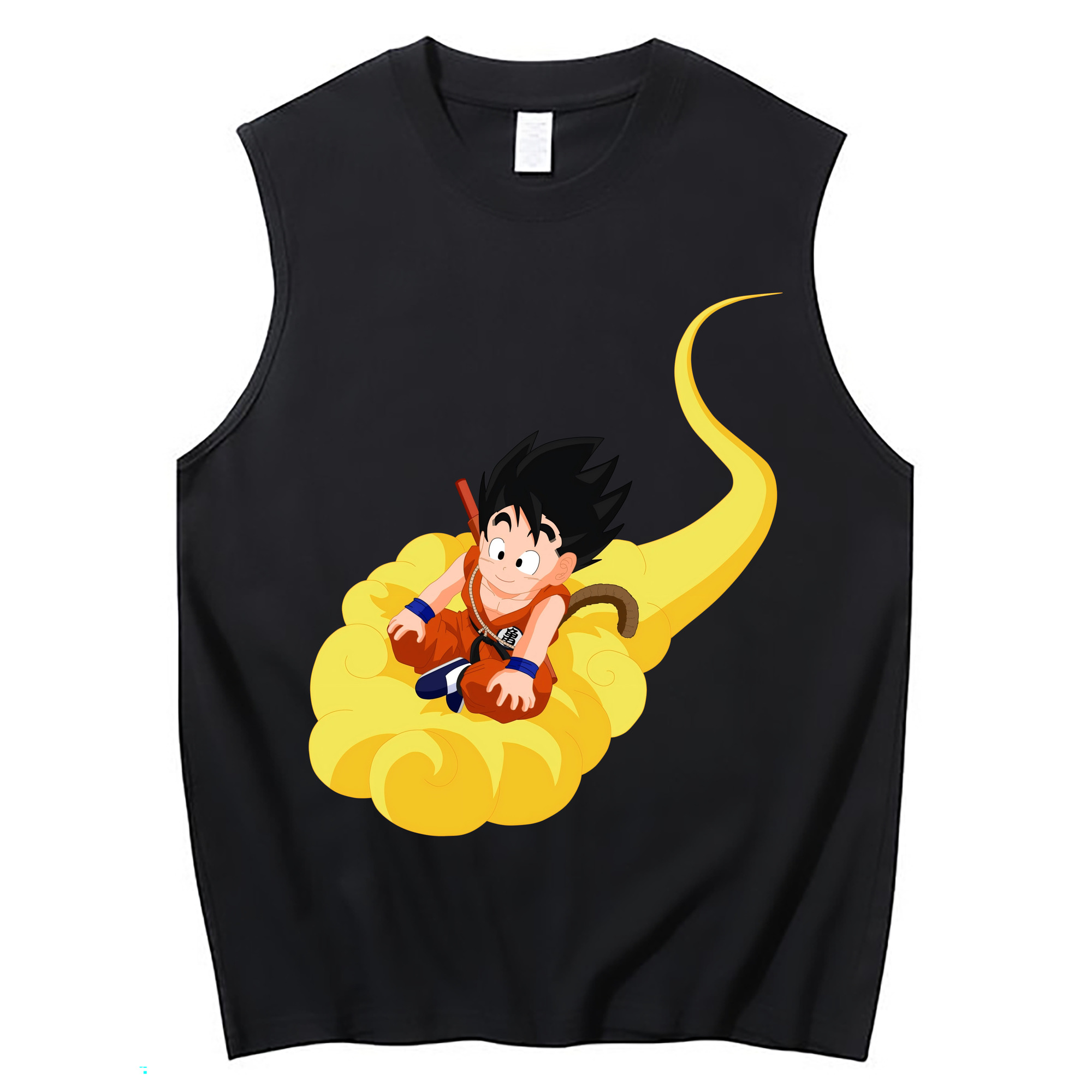 （画像用） ドラゴンボール 孫悟空（そん ごくう）Son Goku カカロット DRAGON BALL Kakarotto コットン100％タンクトップ（フロントプリント）