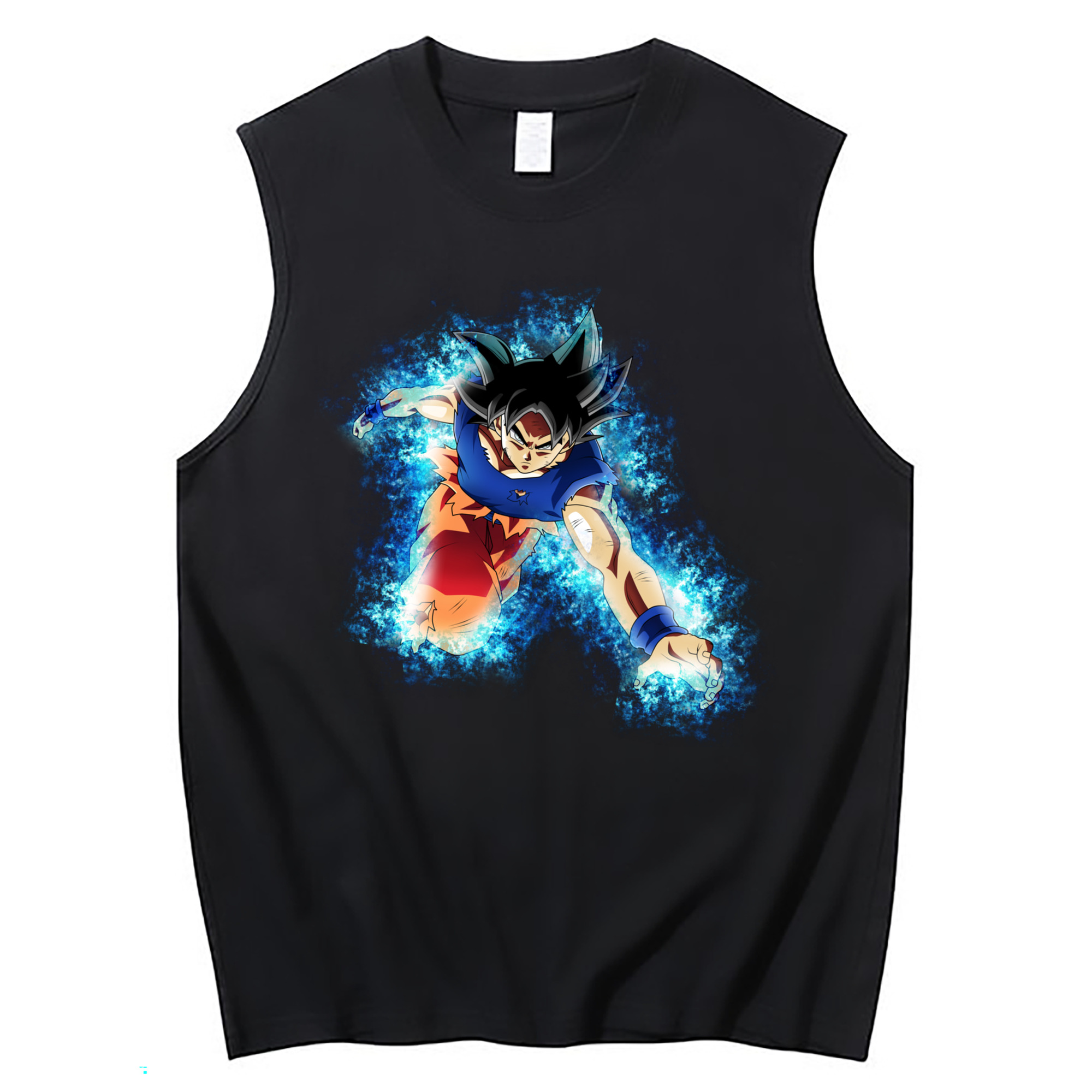 （画像用） ドラゴンボール 孫悟空（そん ごくう）Son Goku カカロット DRAGON BALL Kakarotto コットン100％タンクトップ（フロントプリント）