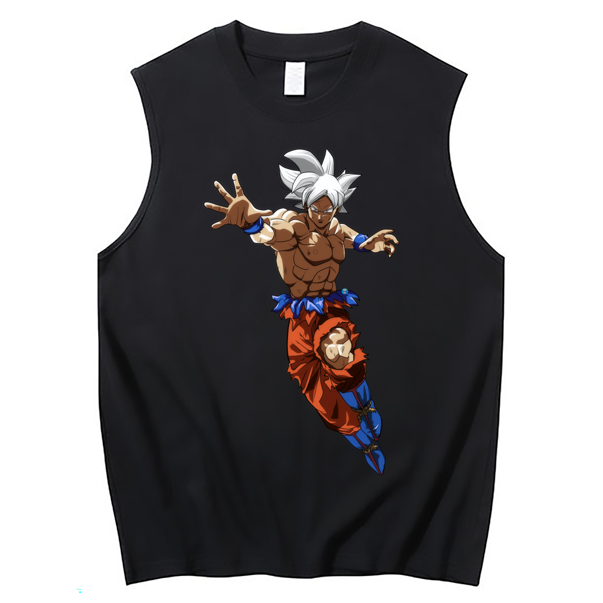 （画像用） ドラゴンボール 孫悟空（そん ごくう）Son Goku カカロット DRAGON BALL Kakarotto コットン100％タンクトップ（フロントプリント）