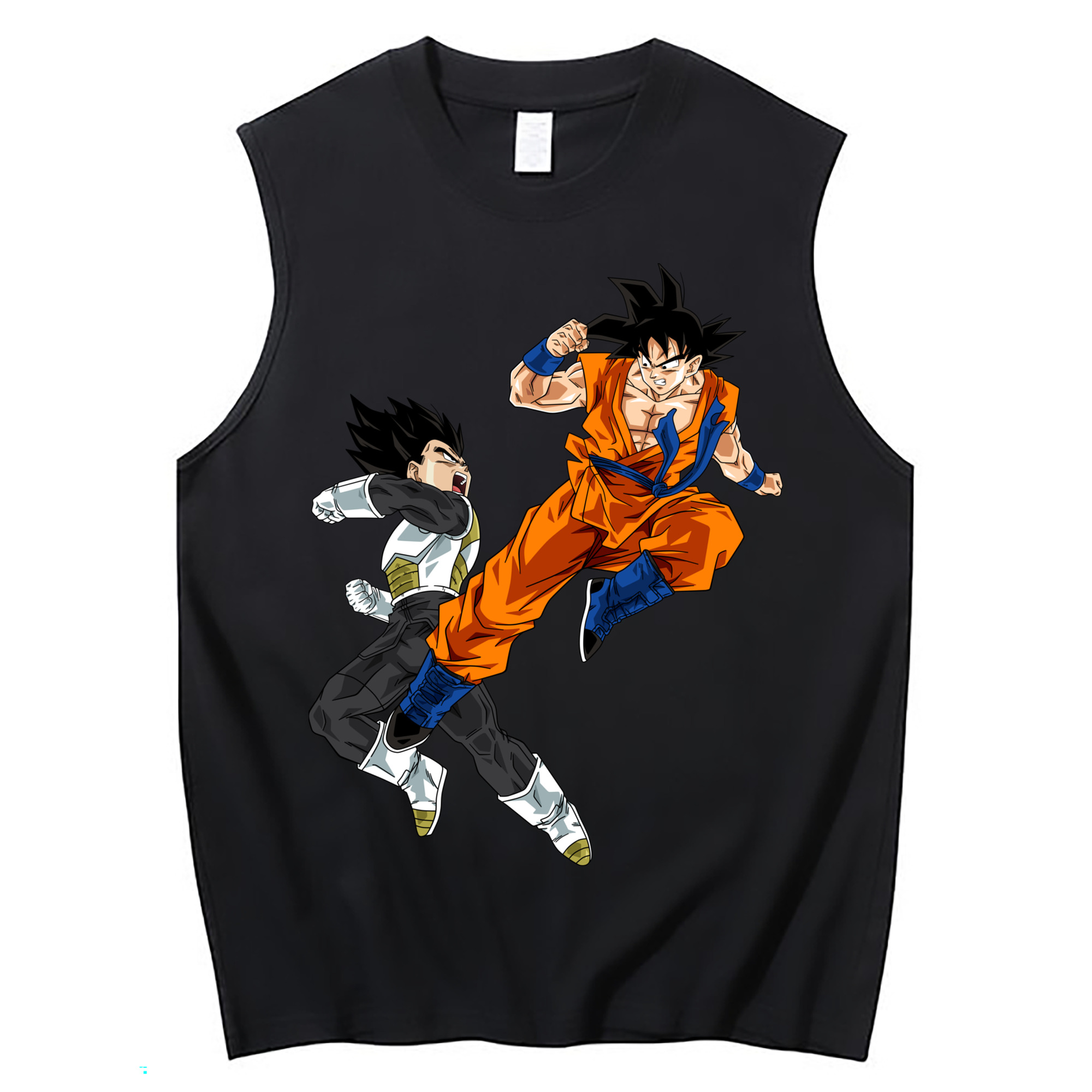 （画像用） ドラゴンボール 孫悟空（そん ごくう）Son Goku カカロット DRAGON BALL Kakarotto コットン100％タンクトップ（フロントプリント）