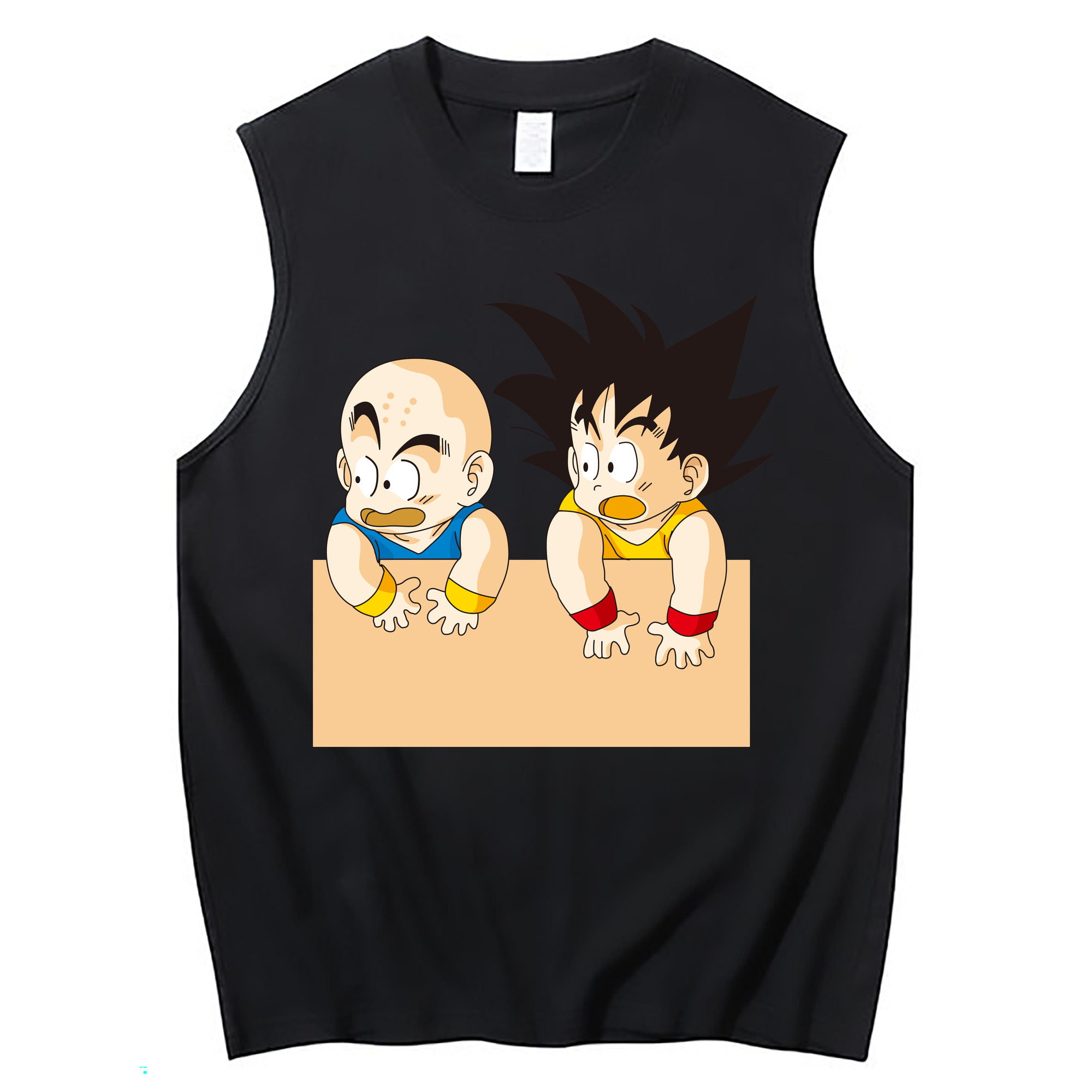 （画像用） ドラゴンボール 孫悟空（そん ごくう）Son Goku カカロット DRAGON BALL Kakarotto コットン100％タンクトップ（フロントプリント）