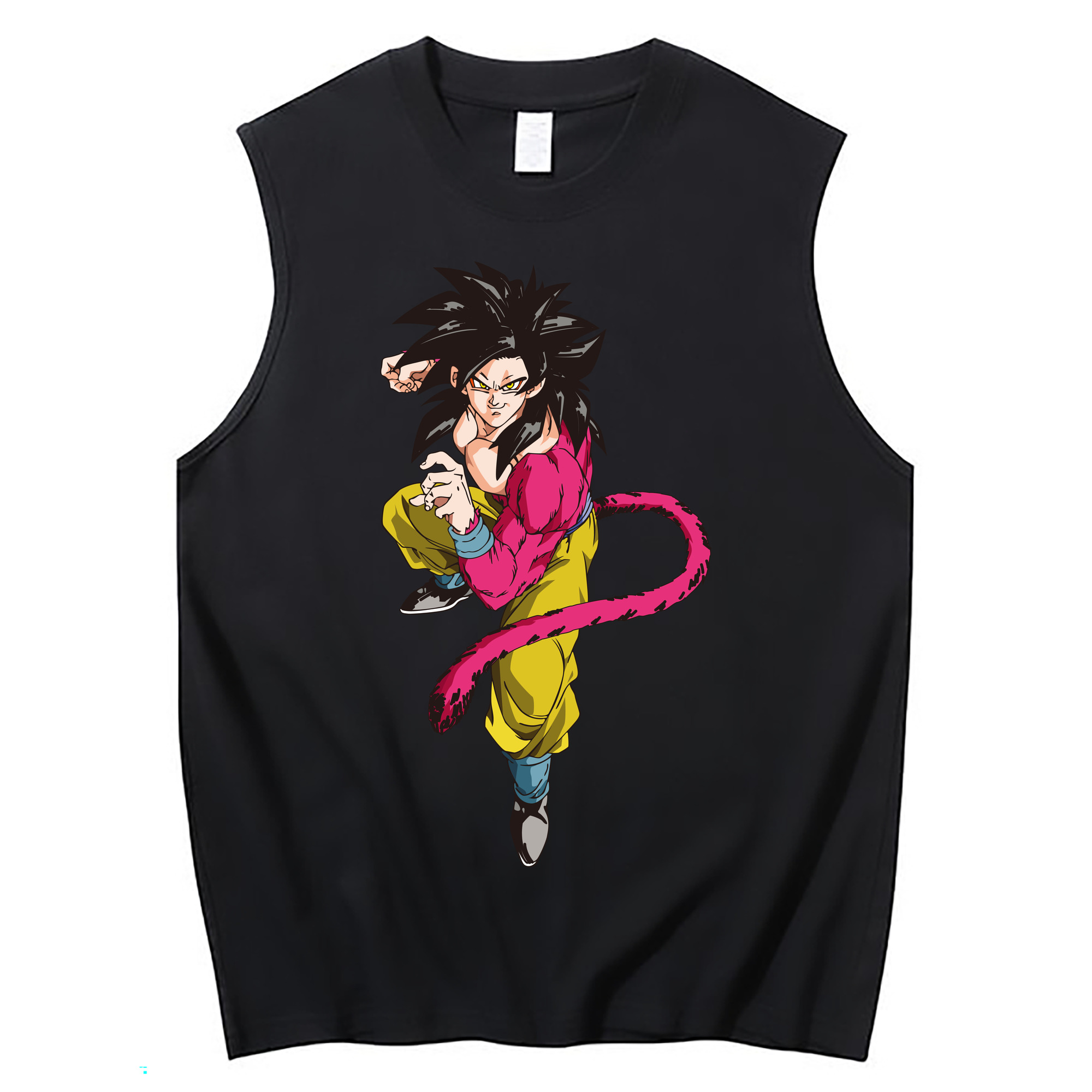 （画像用） ドラゴンボール 孫悟空（そん ごくう）Son Goku カカロット DRAGON BALL Kakarotto コットン100％タンクトップ（フロントプリント）