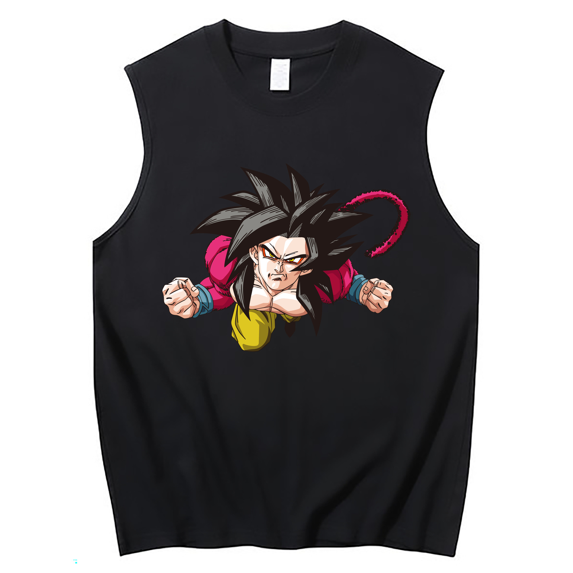 （画像用） ドラゴンボール 孫悟空（そん ごくう）Son Goku カカロット DRAGON BALL Kakarotto コットン100％タンクトップ（フロントプリント）