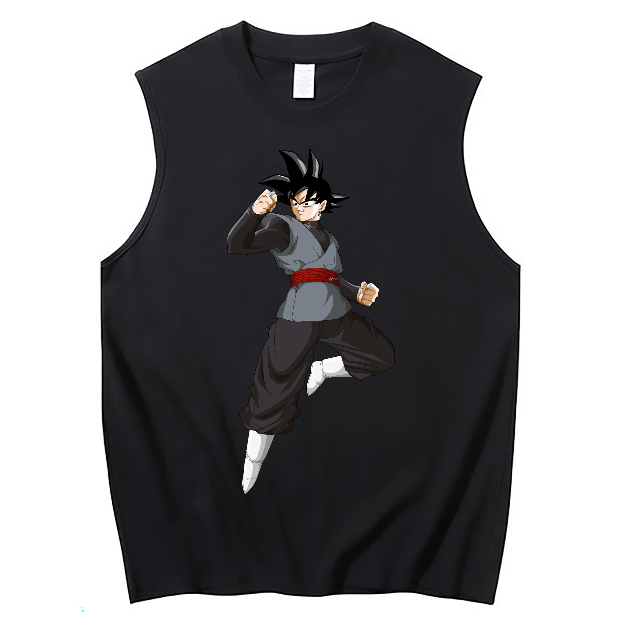 （画像用） ドラゴンボール ベジータ四世（Bejīta Yonsei）DRAGON BALL Vegeta IV コットン100％タンクトップ（フロントプリント）