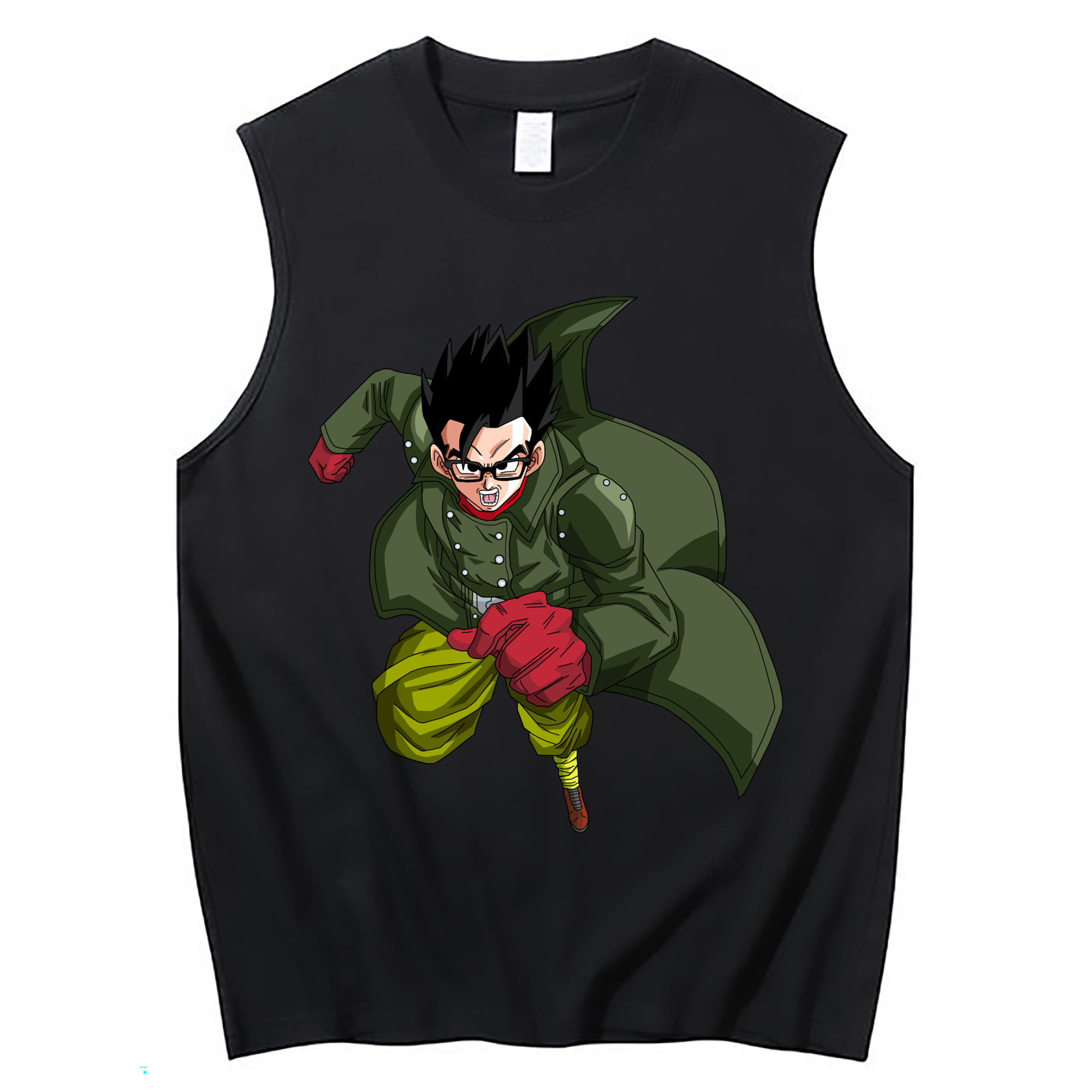 （画像用） ドラゴンボール 孫 悟飯（そんごはん）DRAGON BALL Son Gohan コットン100％タンクトップ（フロントプリント）