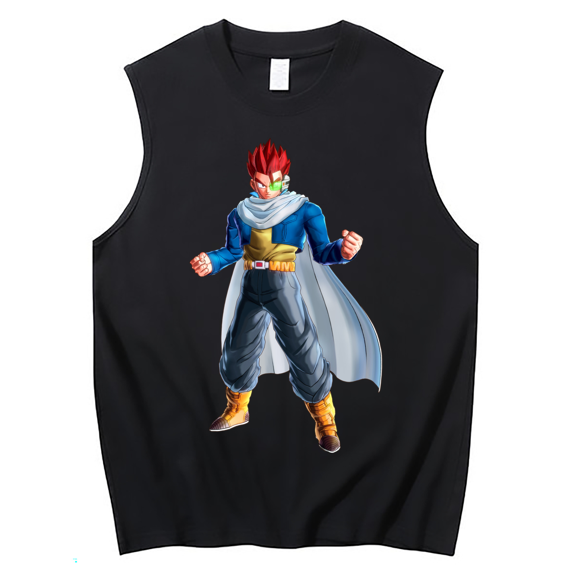 （画像用） ドラゴンボール 孫 悟飯（そんごはん）DRAGON BALL Son Gohan コットン100％タンクトップ（フロントプリント）