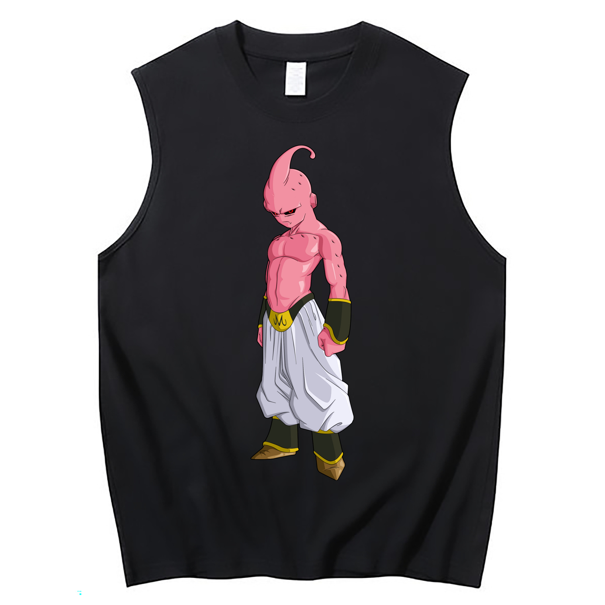 （画像用） ドラゴンボール 魔人ブウ DRAGON BALL Majin Buu コットン100％タンクトップ（フロントプリント）